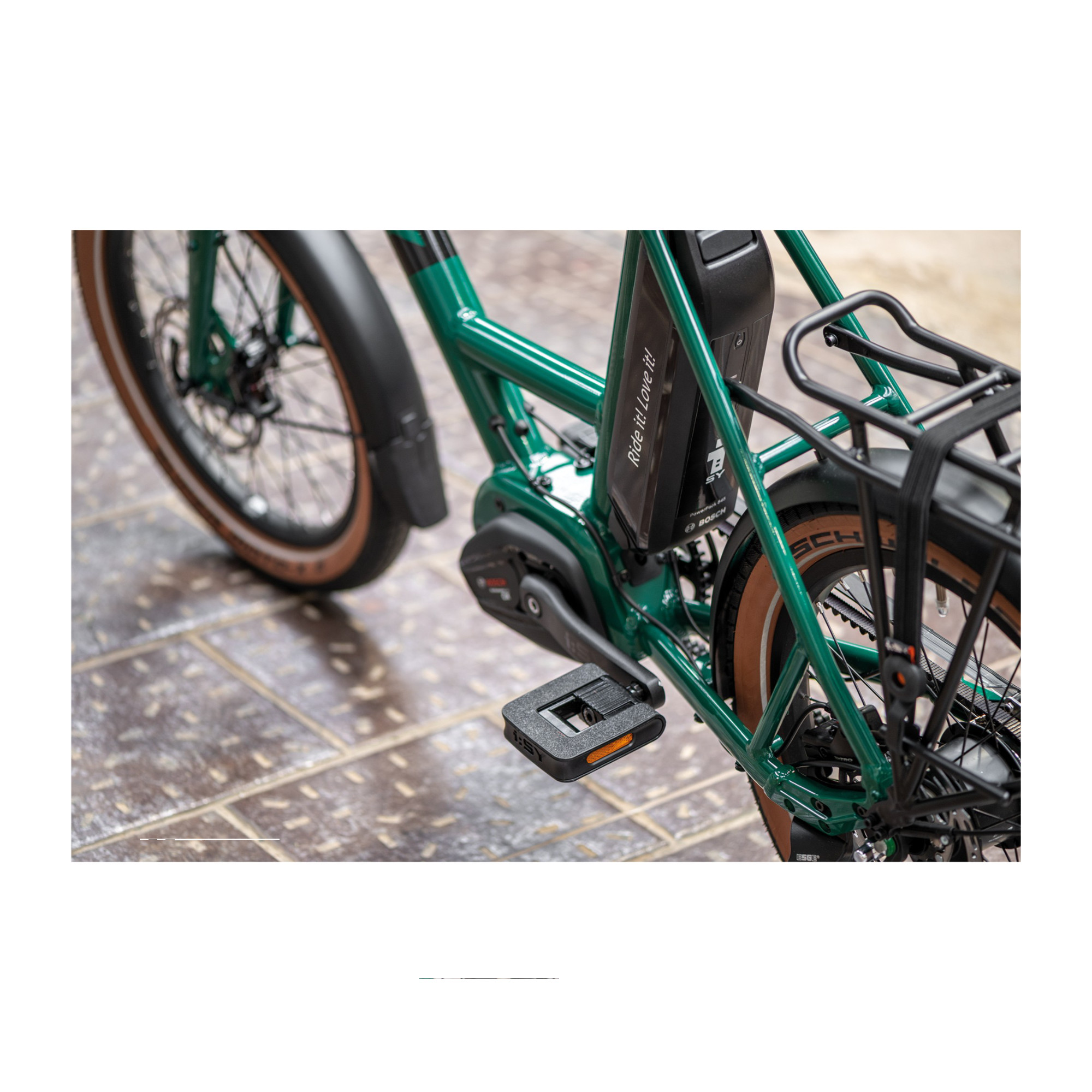 i:SY E5 ZR F CX Century E-Bike Kompaktrad 20" grün