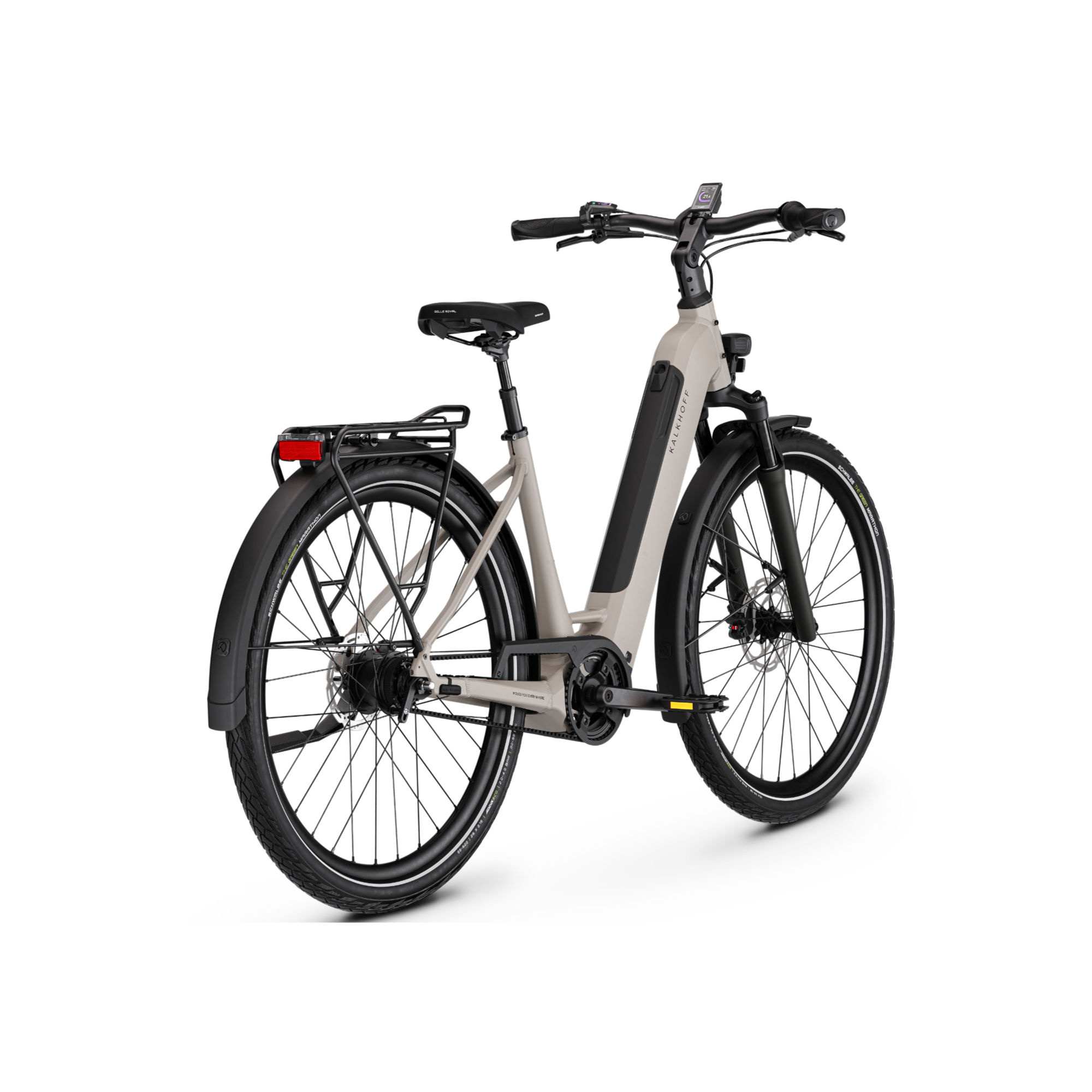 Kalkhoff Image 3 Supreme Belt RT E-Bike City Bike grau