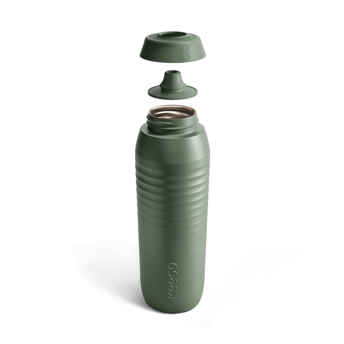 Keego Fahrrad Trinkflasche 750 ml grün