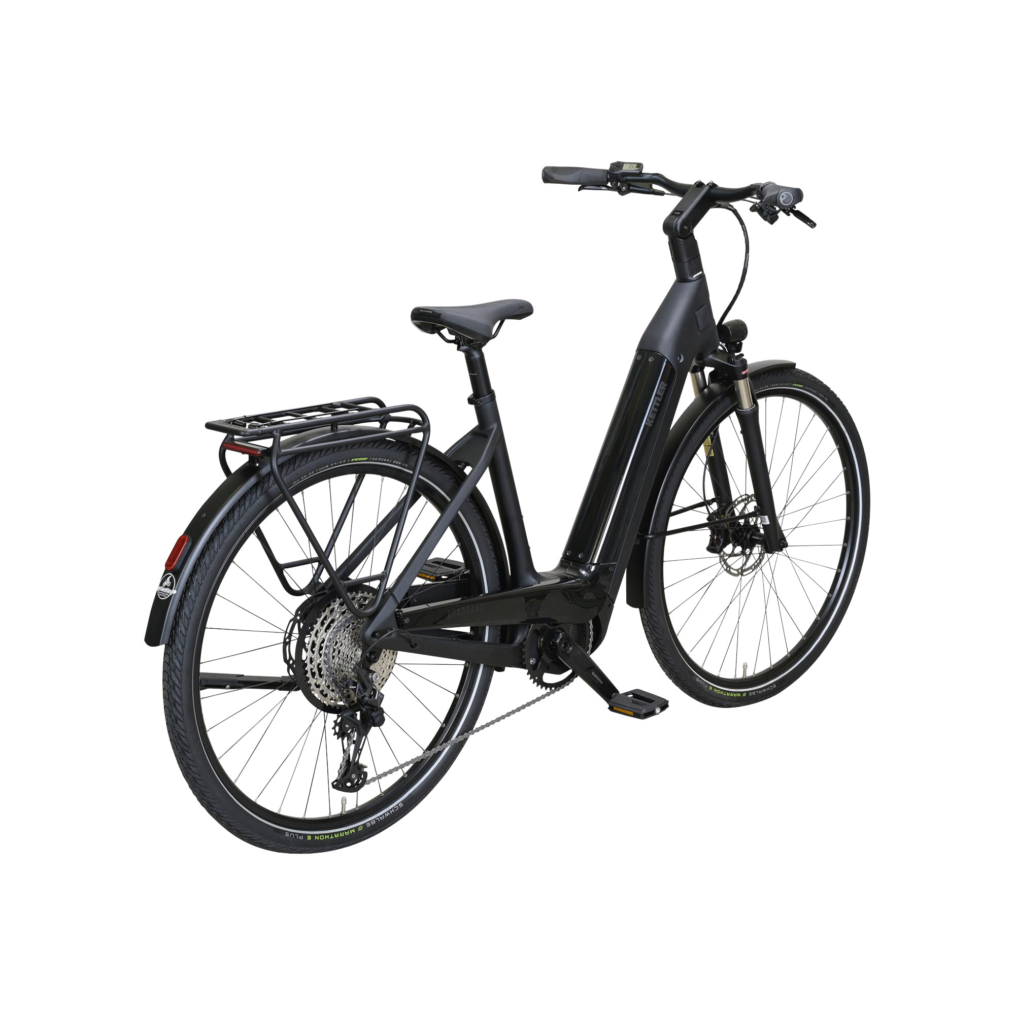 Kettler Quadrano Lite 11 Carbon E-Bike City Tiefeinsteiger 28" schwarz