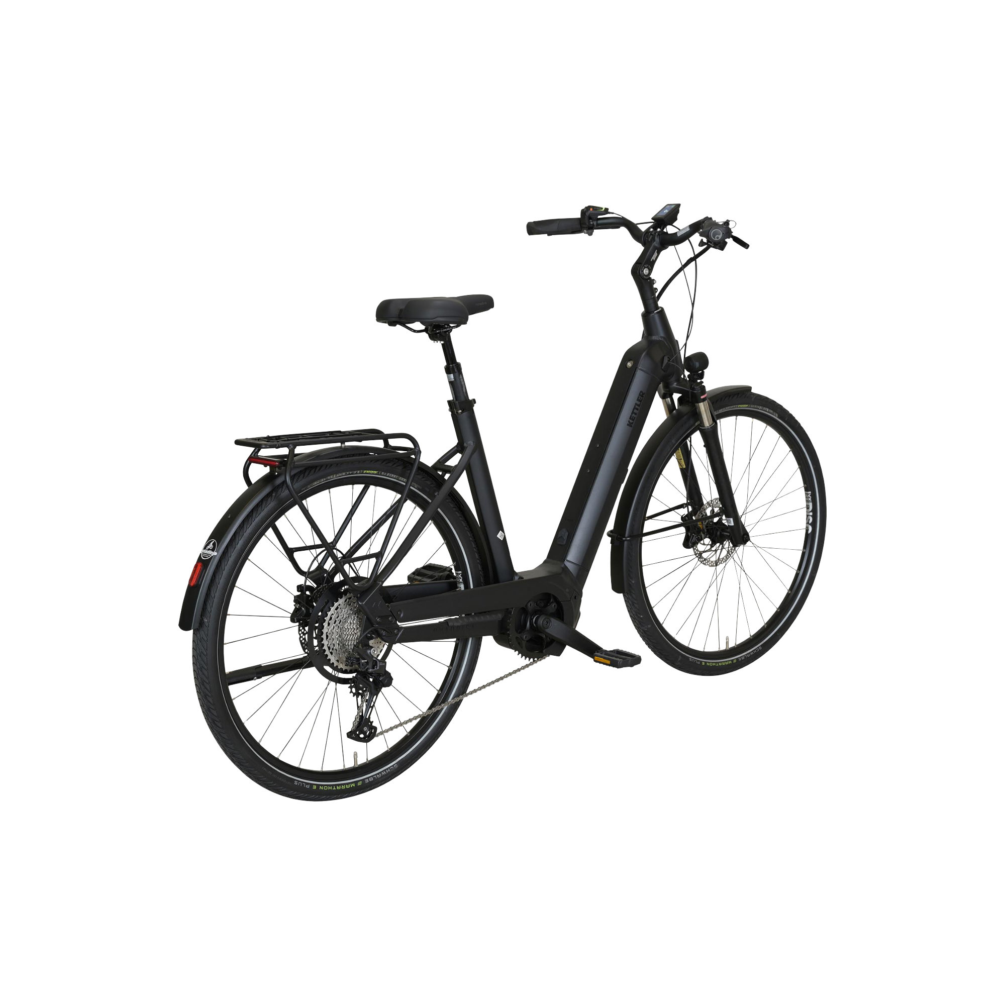 Kettler Quadriga Comp CX11 E-Bike Trekkingrad Tiefeinsteiger 28" schwarz