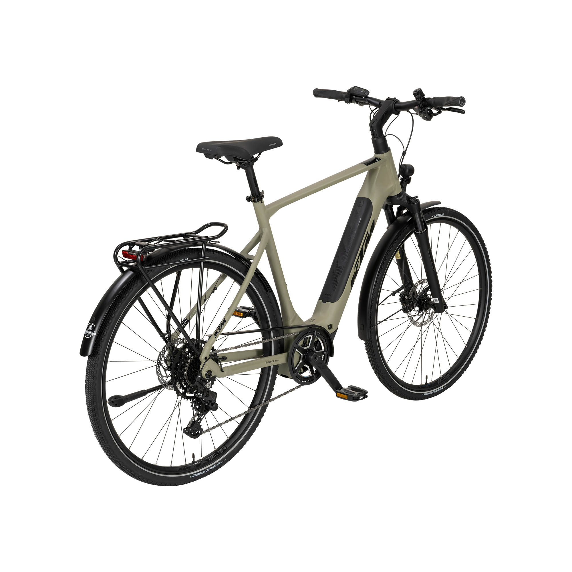 KTM Macina SX Lite E-Bike Trekkingrad Herren 28" grün