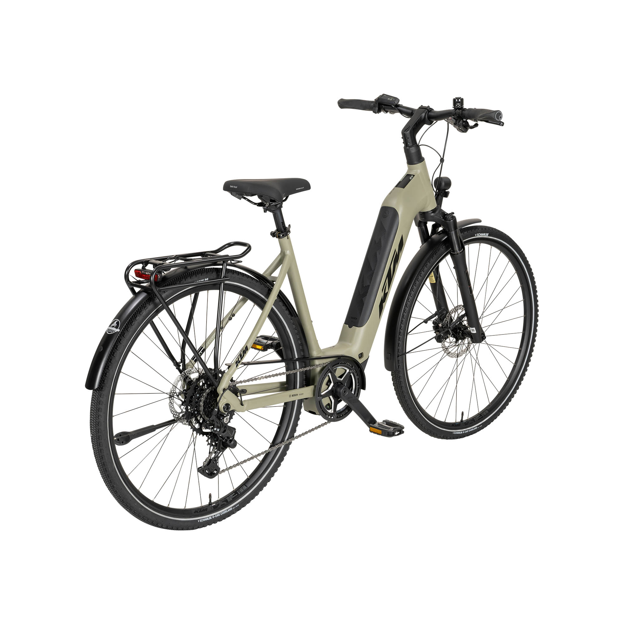 KTM Macina SX Lite E-Bike Trekkingrad Tiefeinsteiger 28" grün