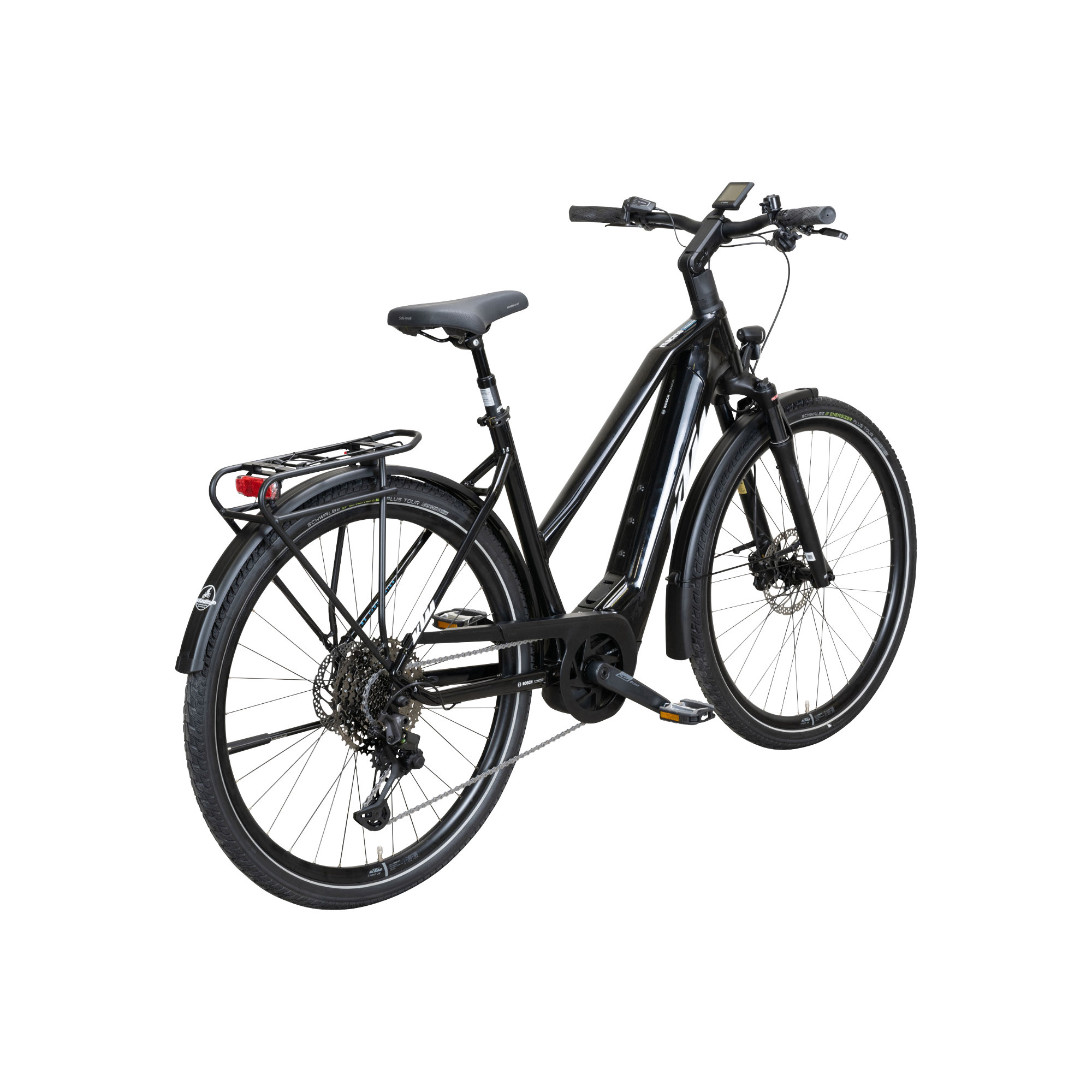 KTM Macina Ultimate Pro 750 E-Bike Trekkingrad Trapez 28" schwarz