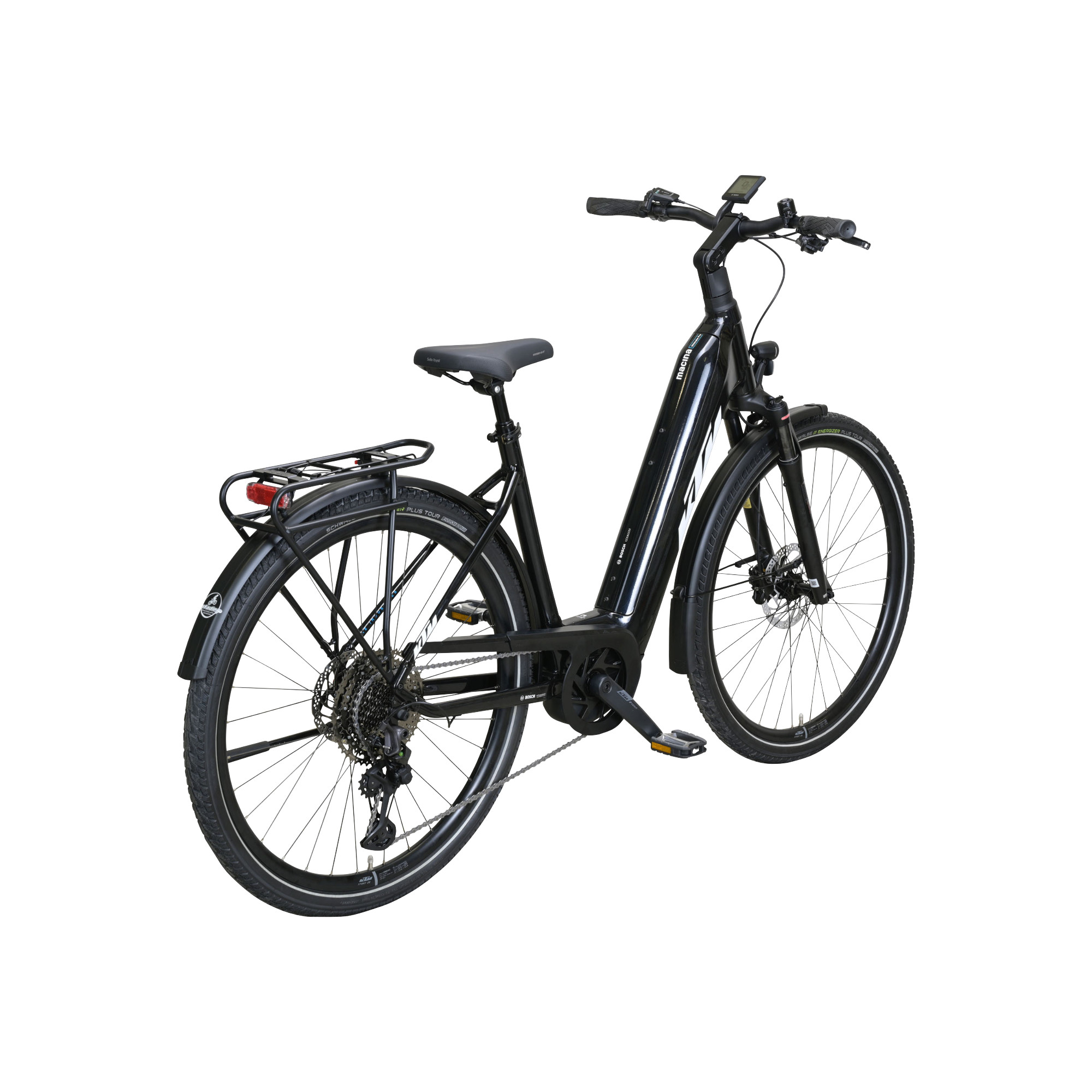 KTM Macina Ultimate Pro 750 E-Bike Trekkingrad Tiefeinsteiger 28" schwarz