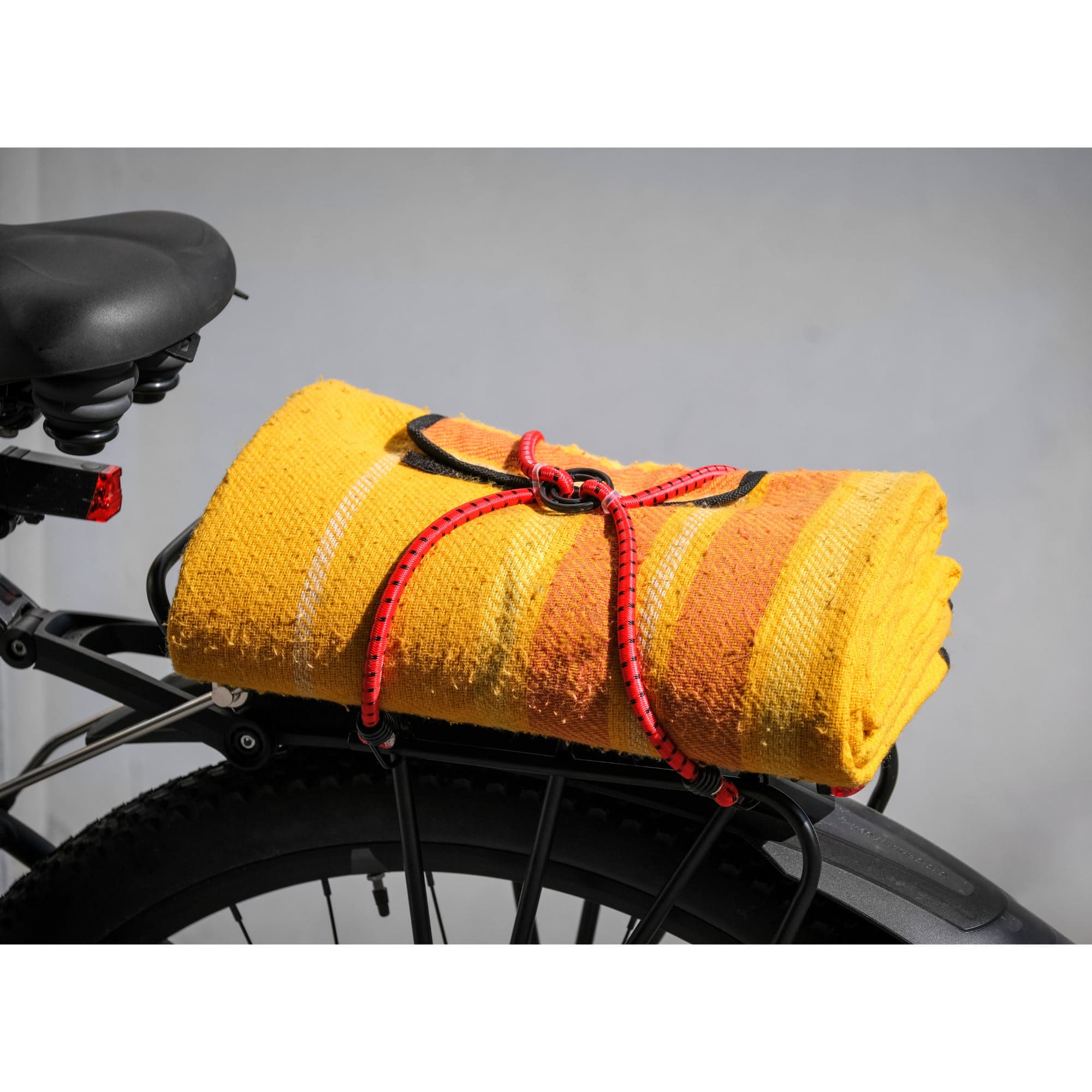 LAS Fahrrad Expander Gepäcknetz 4-armig rot