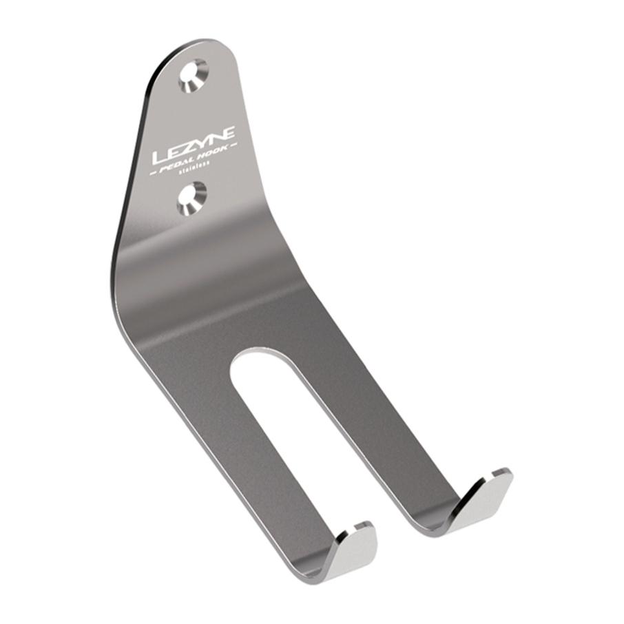 Lezyne Stainless Pedal Hook Fahrrad-Wandhalter