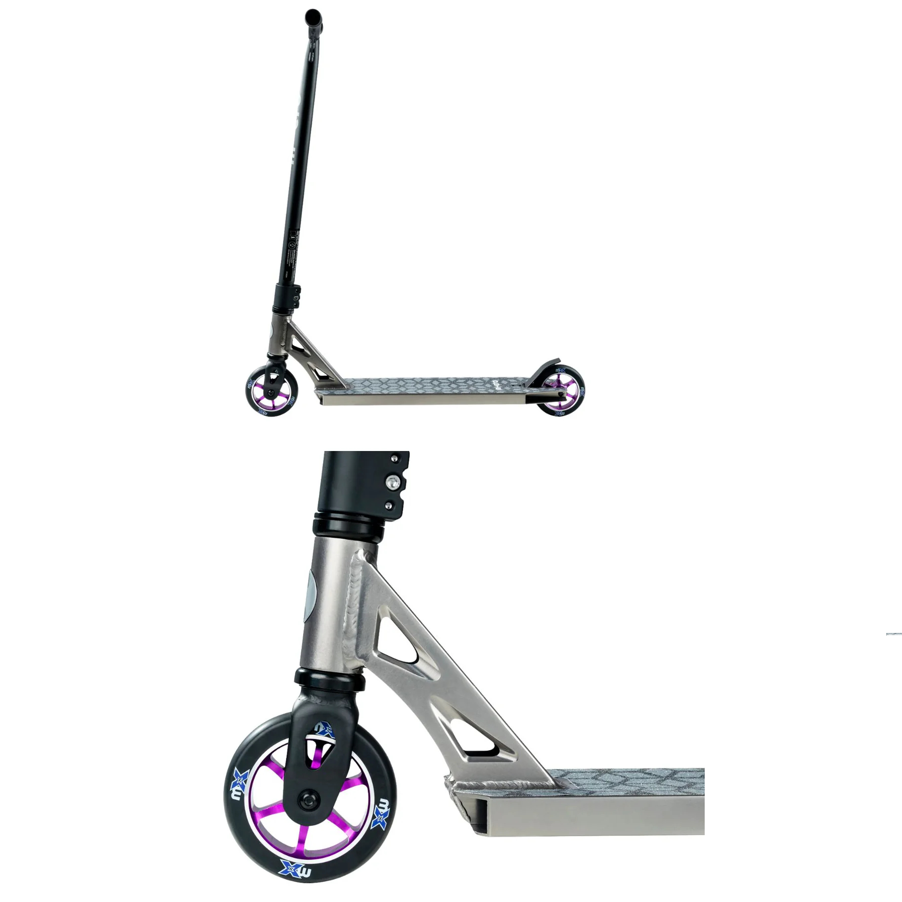 Micro Stunt Scooter Maverick schwarz