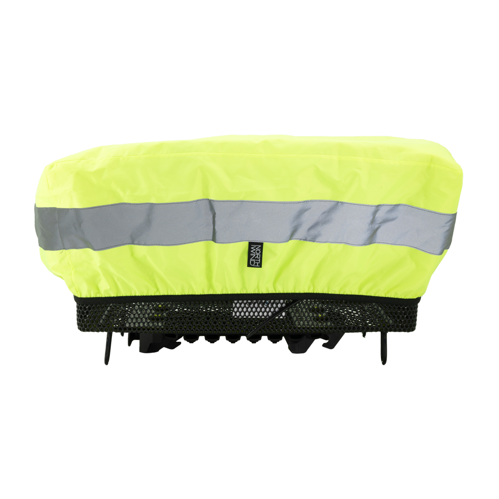 Northwind Raincover Basket Regenhaube für Fahrradkorb gelb