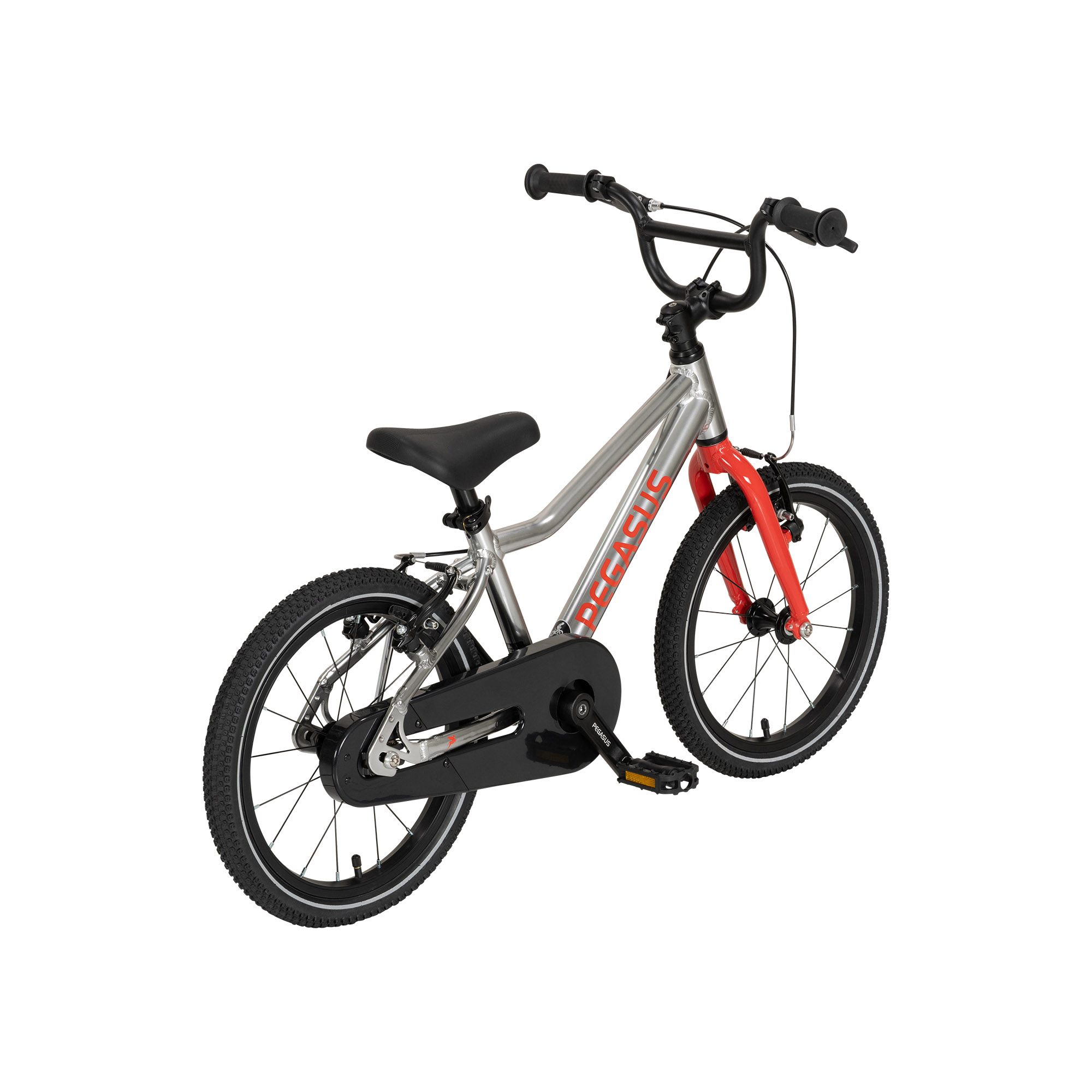 Pegasus Arcona Lite Kinderfahrrad 16" silber-rot