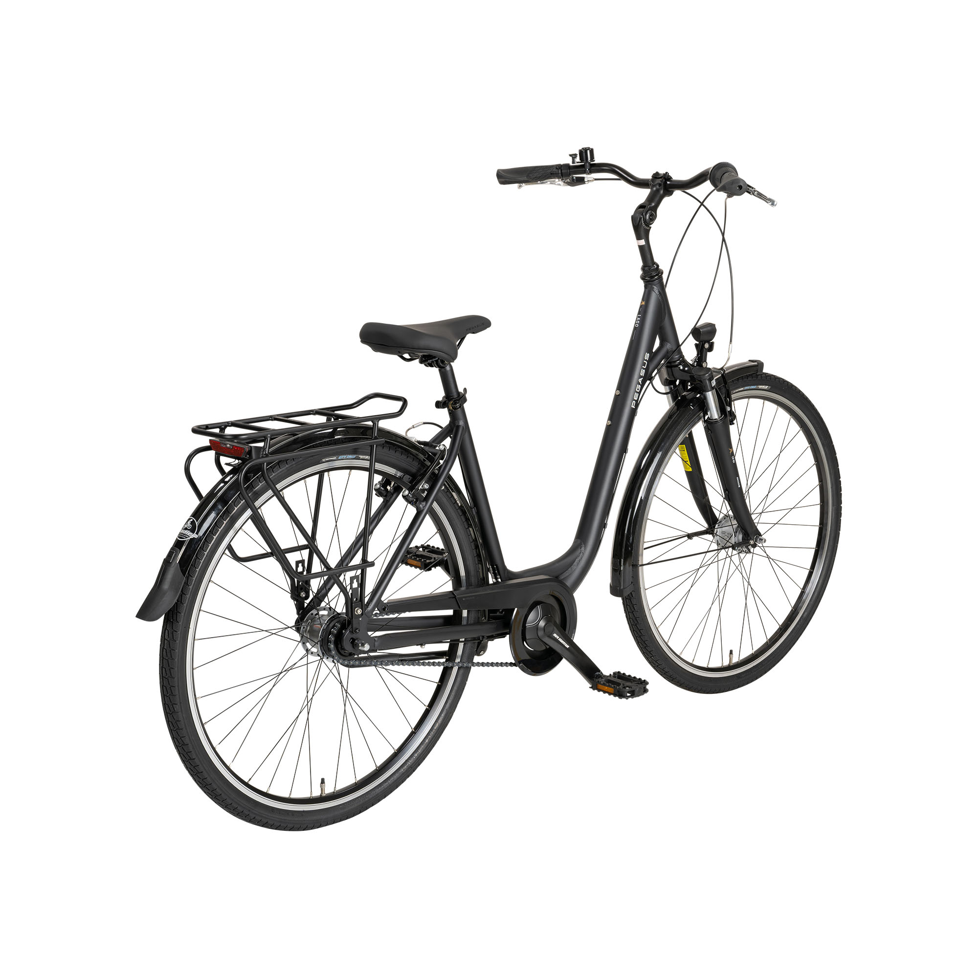 Pegasus Lago Cityrad Tiefeinsteiger schwarz