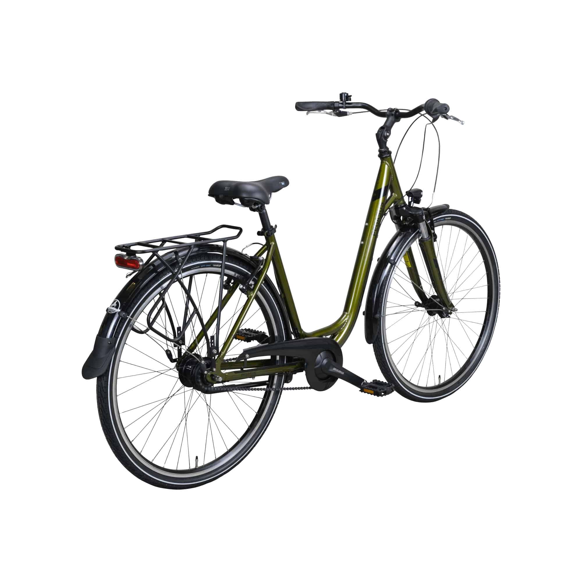 Pegasus Piazza 8 City Bike Tiefeinsteiger grün