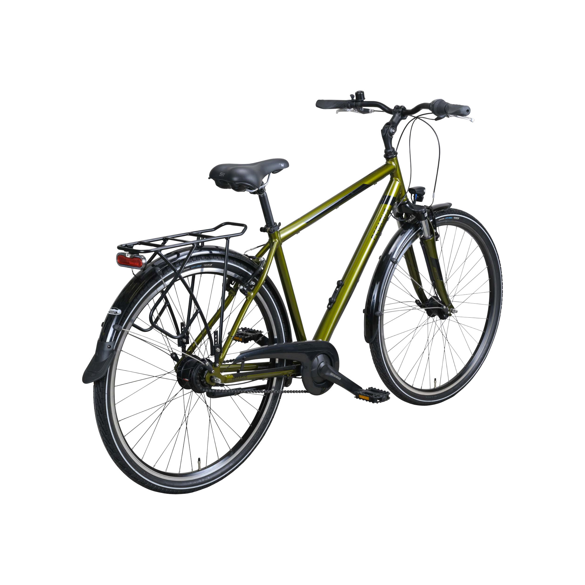 Pegasus Piazza 8 City Bike Herren 28" grün