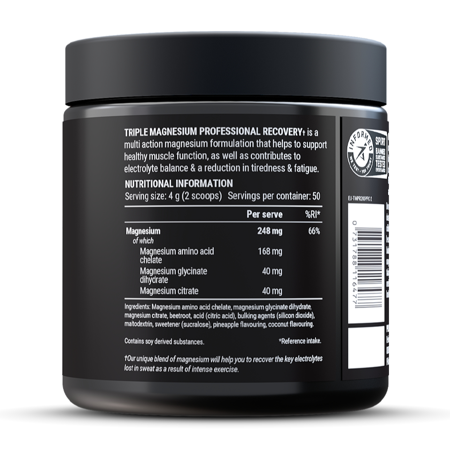 Pillar Performance Triple Magnesium Pulver Dose (200 g)