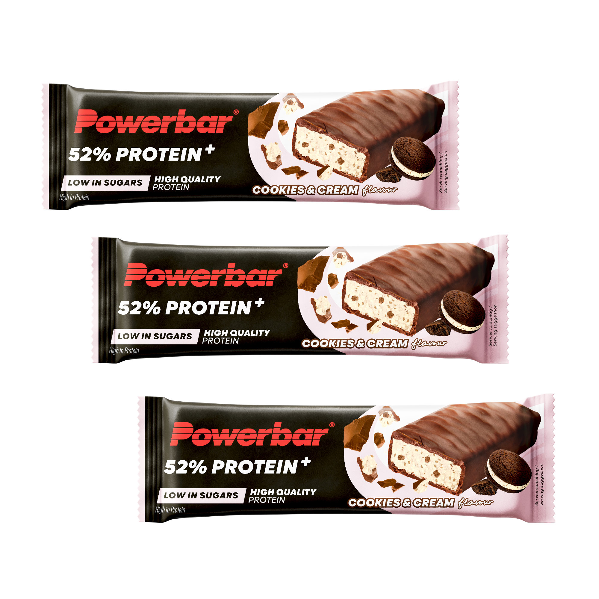 Powerbar 52% Protein Plus Eiweißriegel 3er-Set (3 x 50 g)