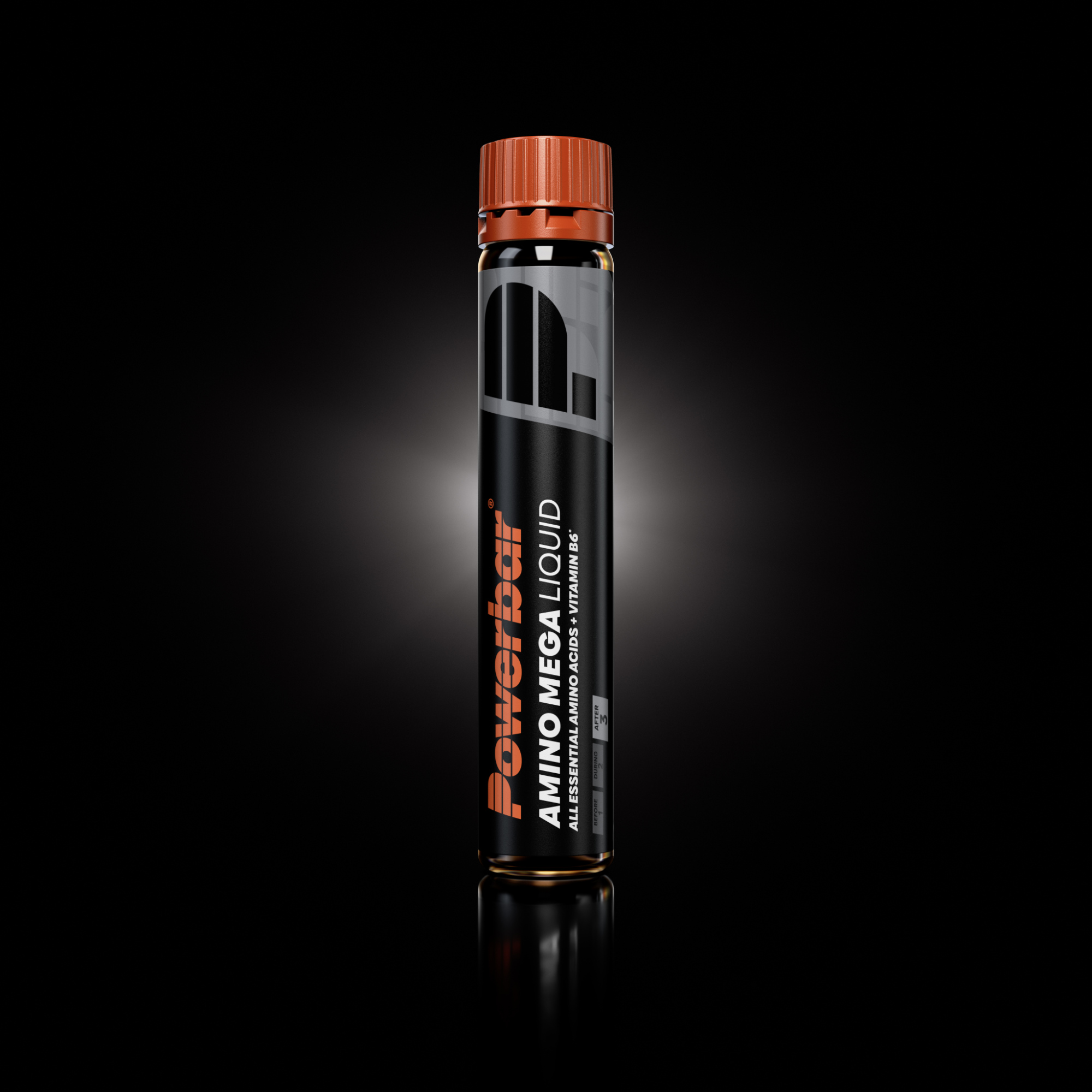 Powerbar Black Line Amino Mega Liquid Aminosäuren Ampulle (25 ml)