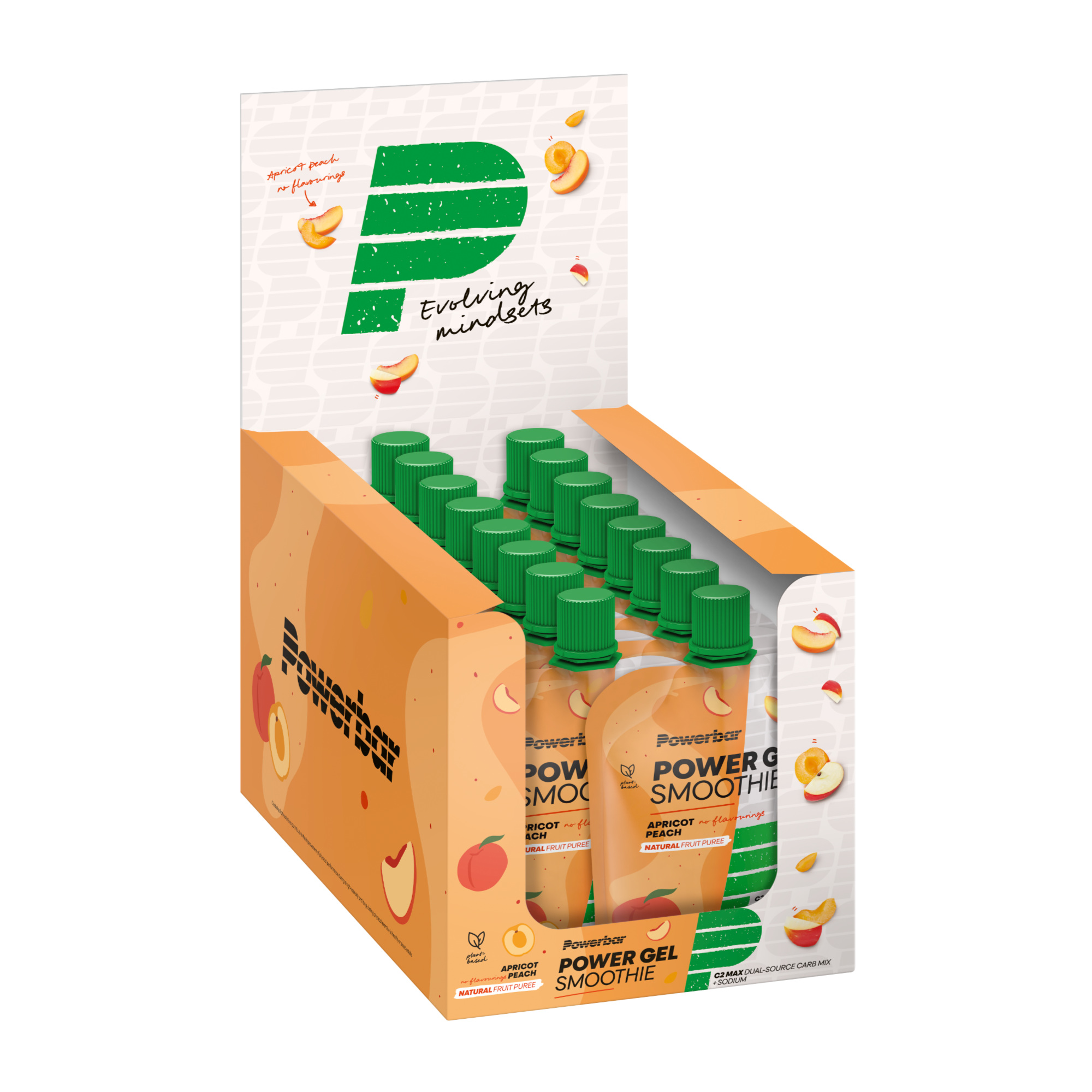 Powerbar Powergel Smoothie Energy-Gel Box (16 x 90 g)