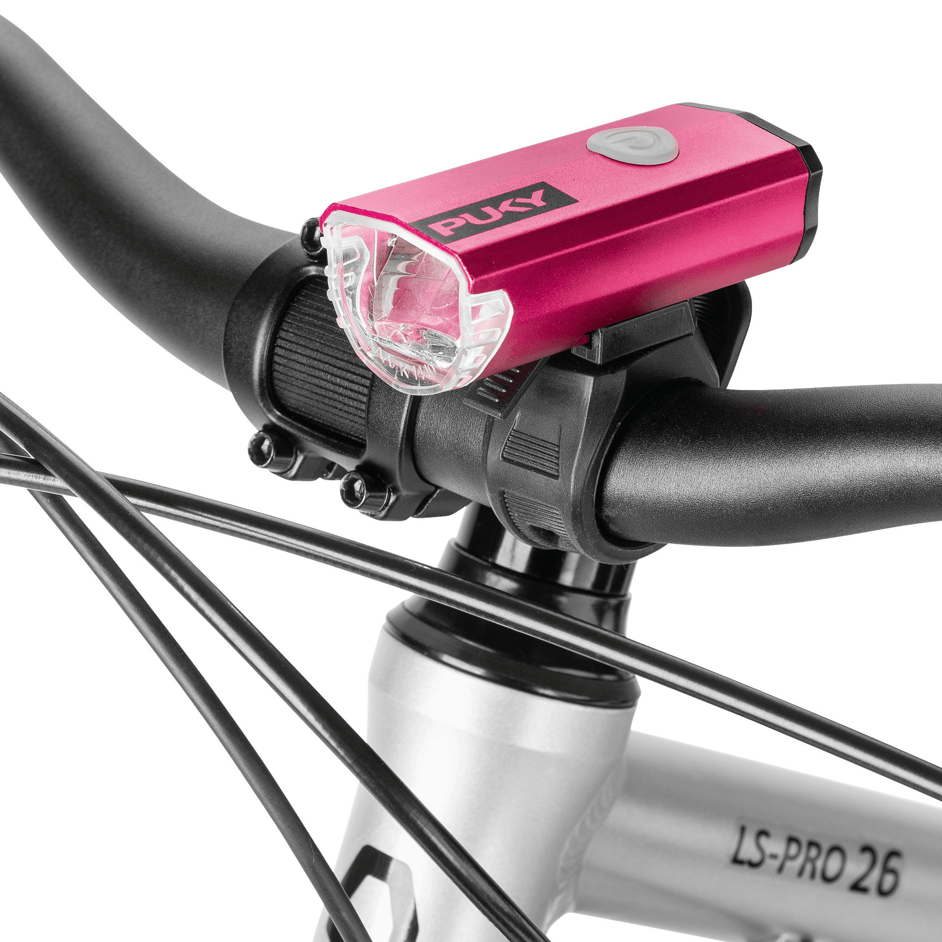 Puky Lumi Fahrradlicht Kinder Set pink
