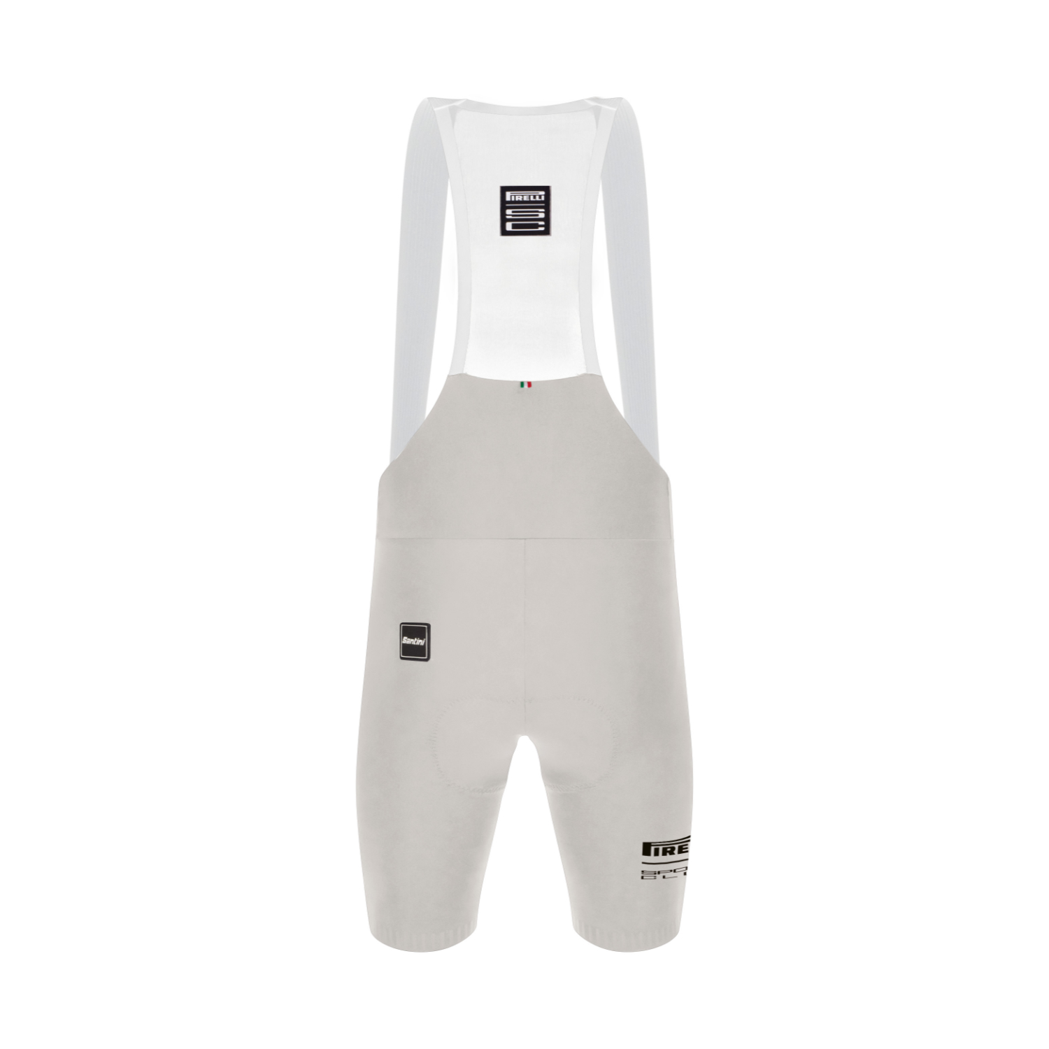 Santini Pirelli Sport Club Trägerhose kurz Herren