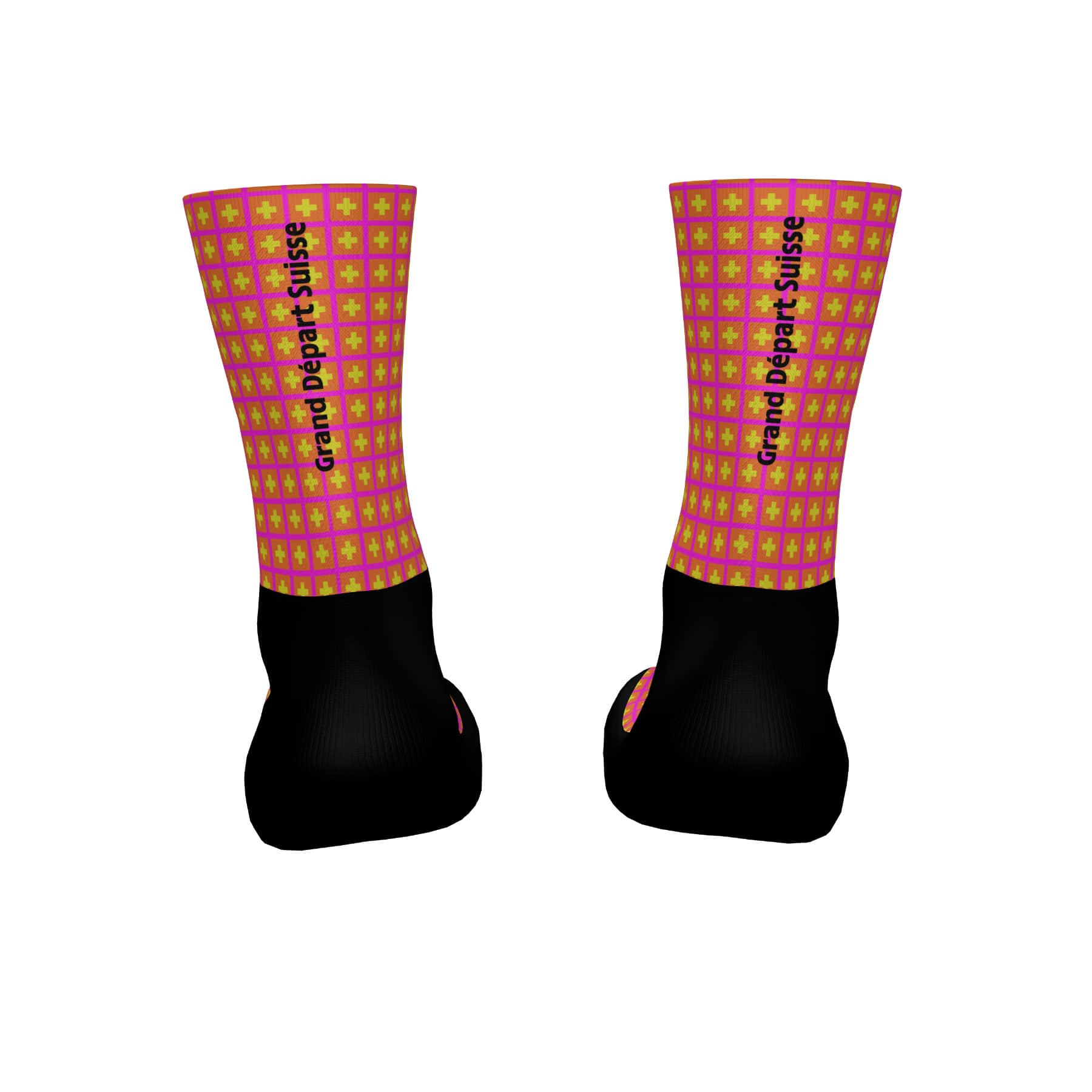 Santini Tour de France Femmes Suisse Fahrrad Socken