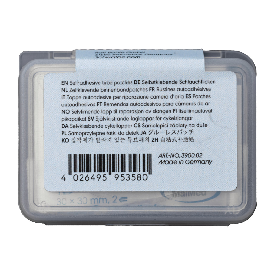 Schwalbe Aerothan Glueless Patches Flickzeug