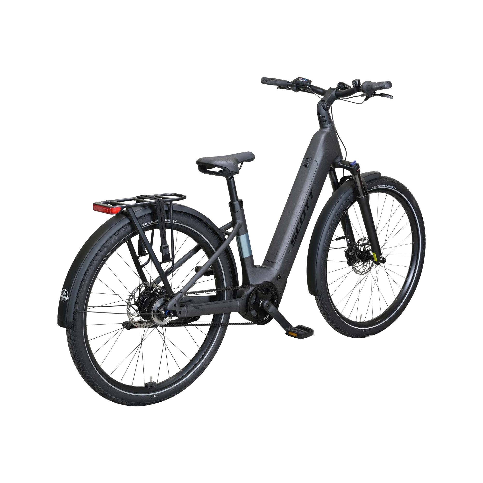 Scott SUB 20 Belt E-Bike Trekkingrad Tiefeinsteiger 29" grau