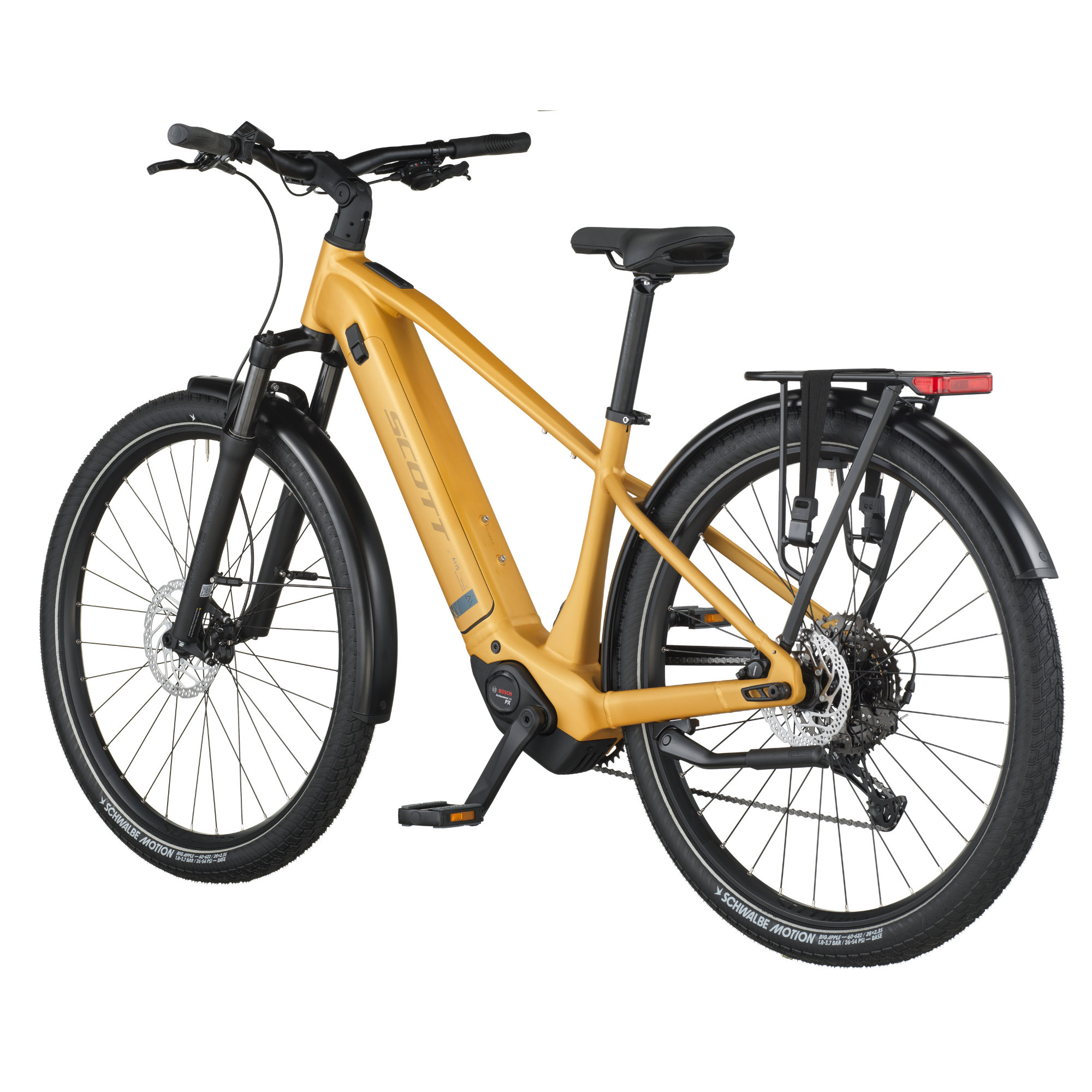 Scott SUB Sport 10 E-Bike Trekkingrad Tiefeinsteiger 29" gold
