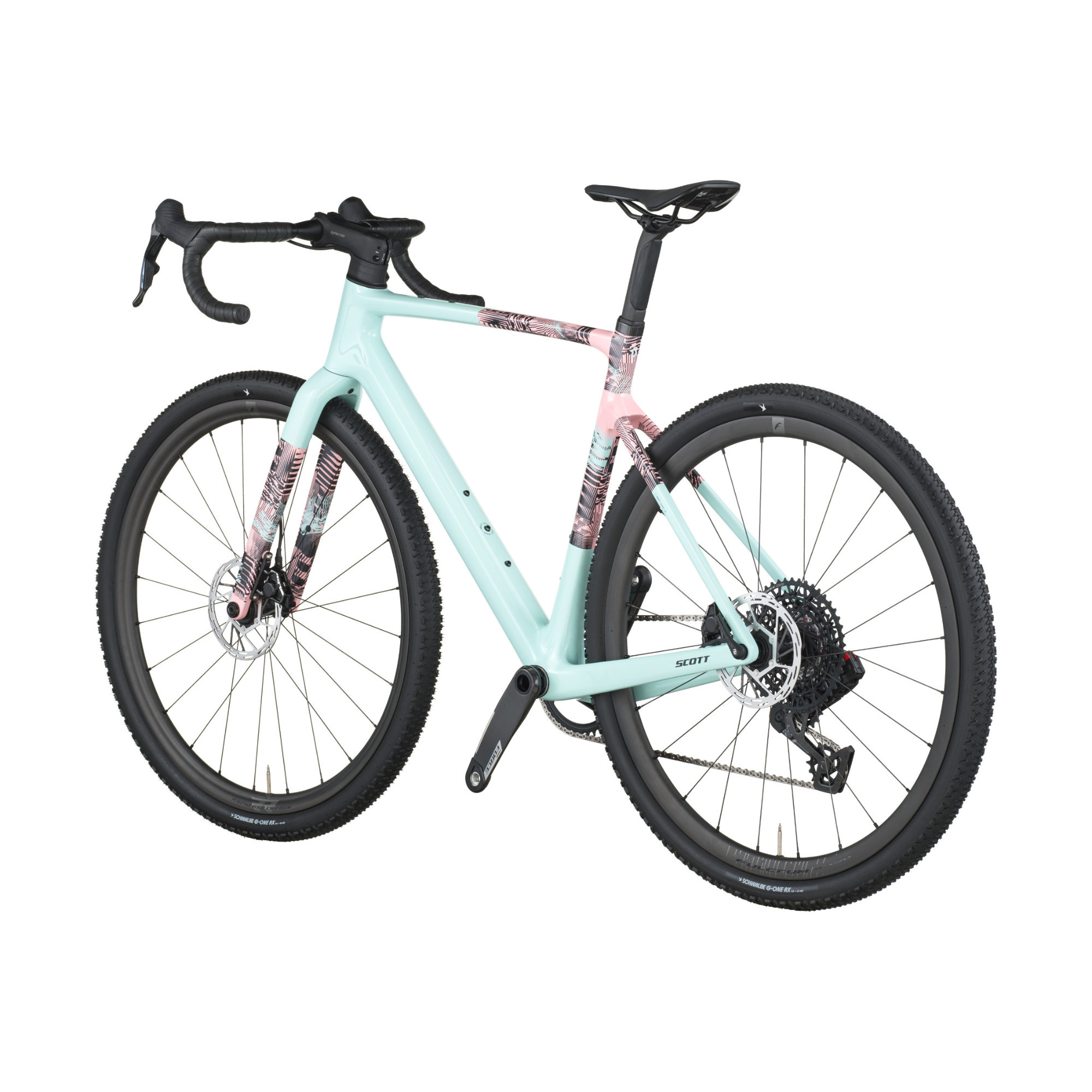 Scott Addict Gravel 10 Gravel Bike 28" türkis