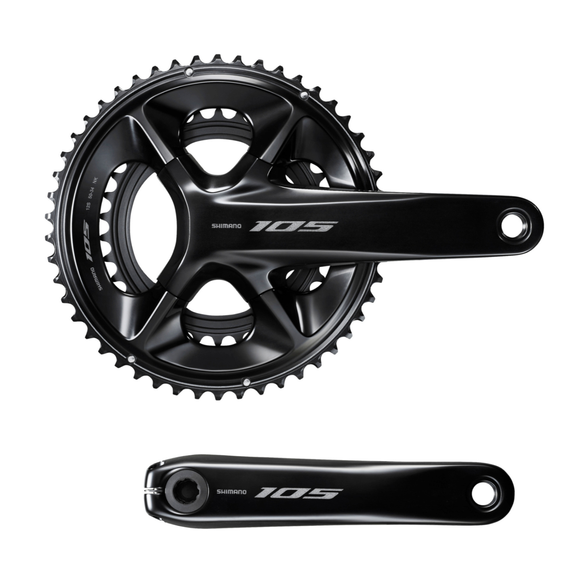 Shimano 105 R7100 2 x 12-fach Rennrad-Gruppe