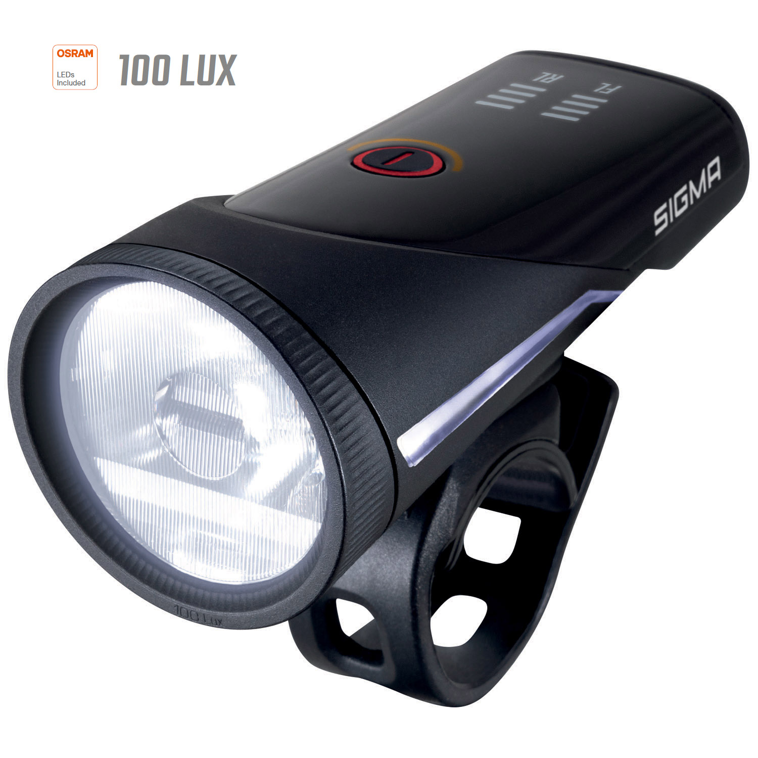 Sigma Aura 100 Link Frontlicht + Blaze Link Rücklicht Fahrradbeleuchtung Set