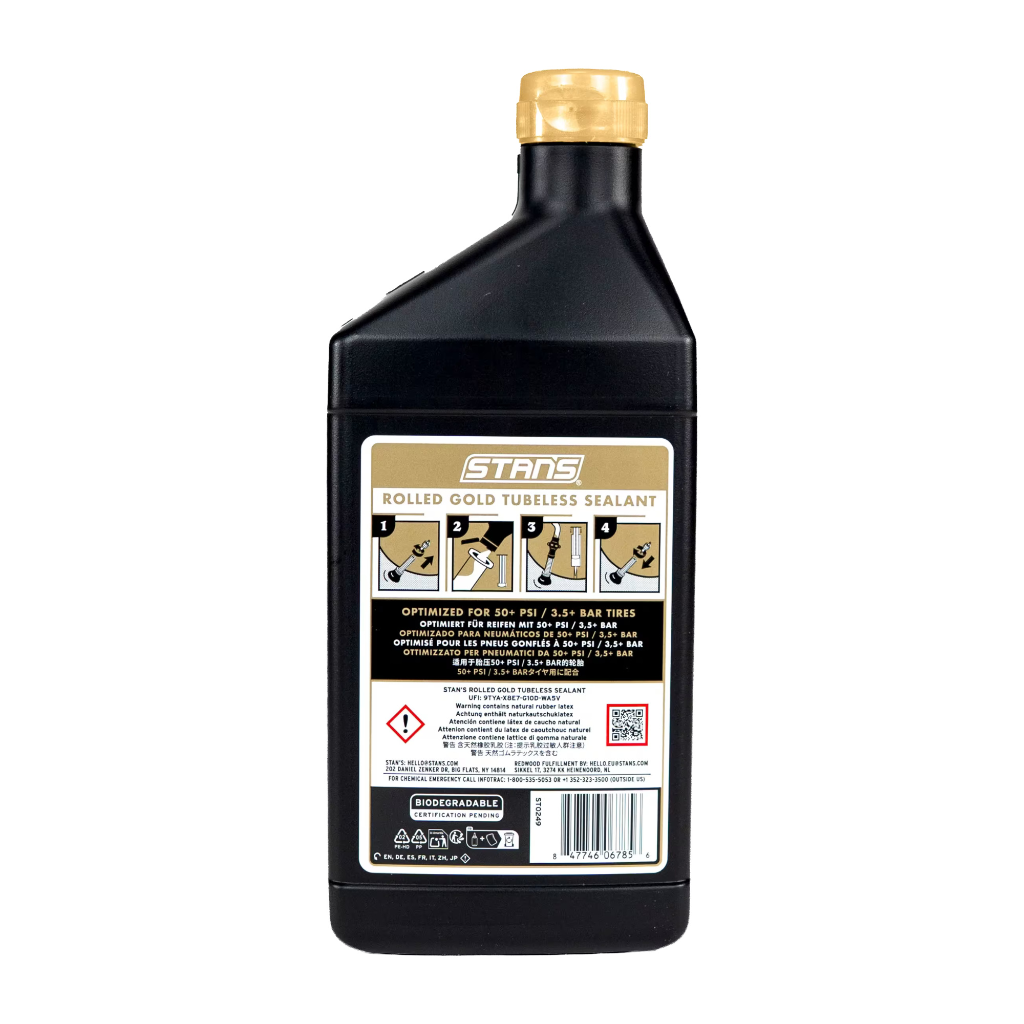 Stans Rolled Gold Tubeless Milch 500 ml