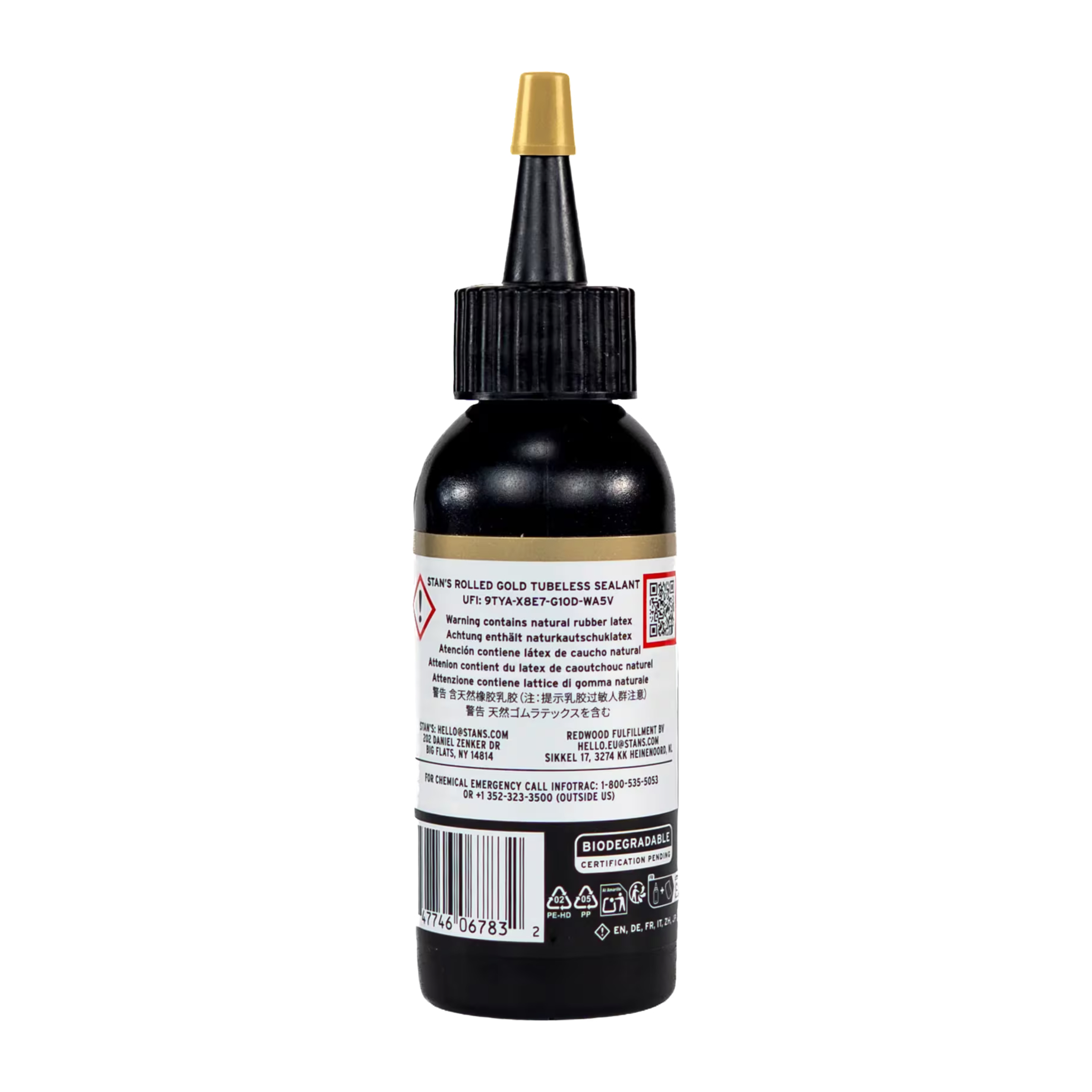 Stans Rolled Gold Tubeless Milch 60 ml