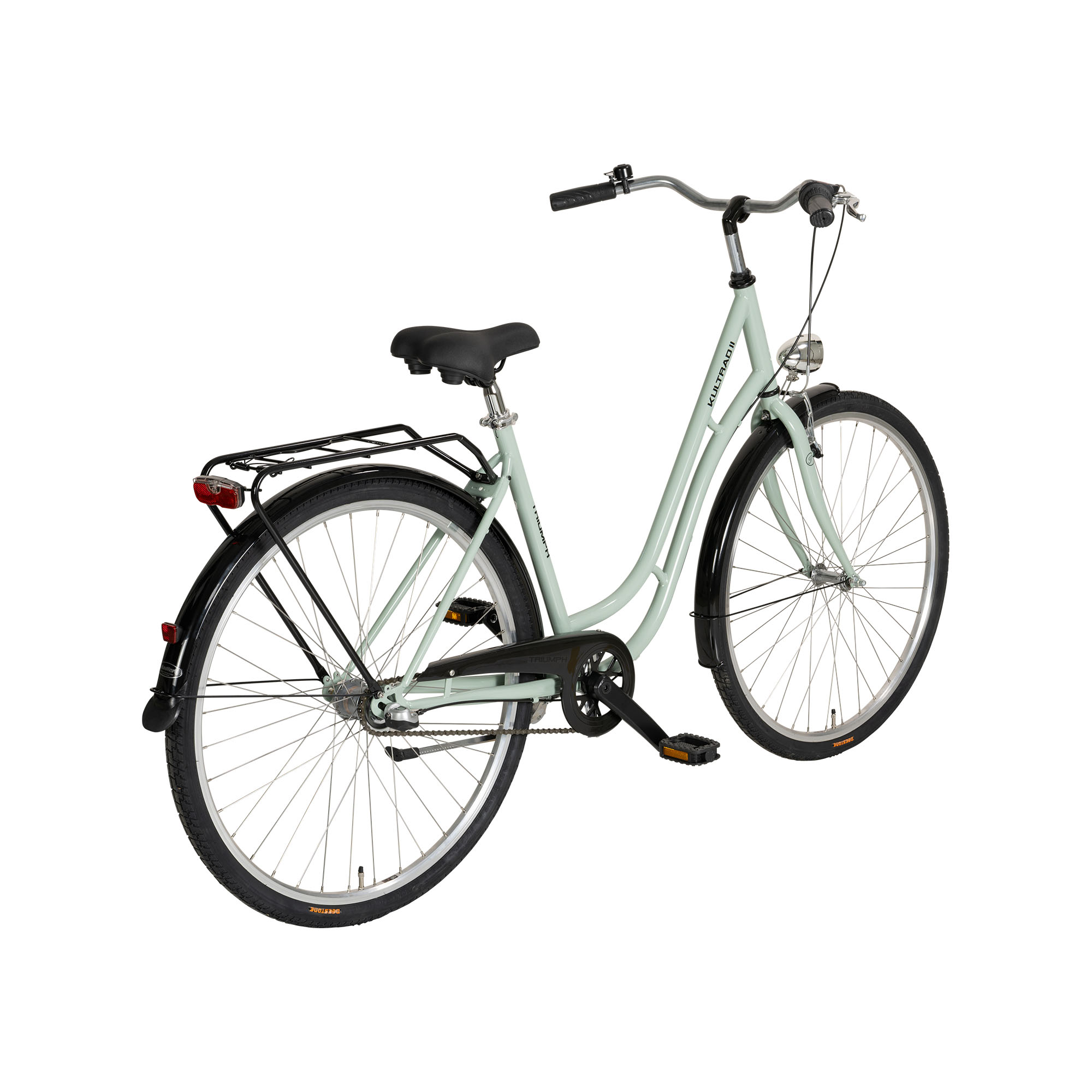 Triumph Kultrad II Cityrad Tiefeinsteiger grün