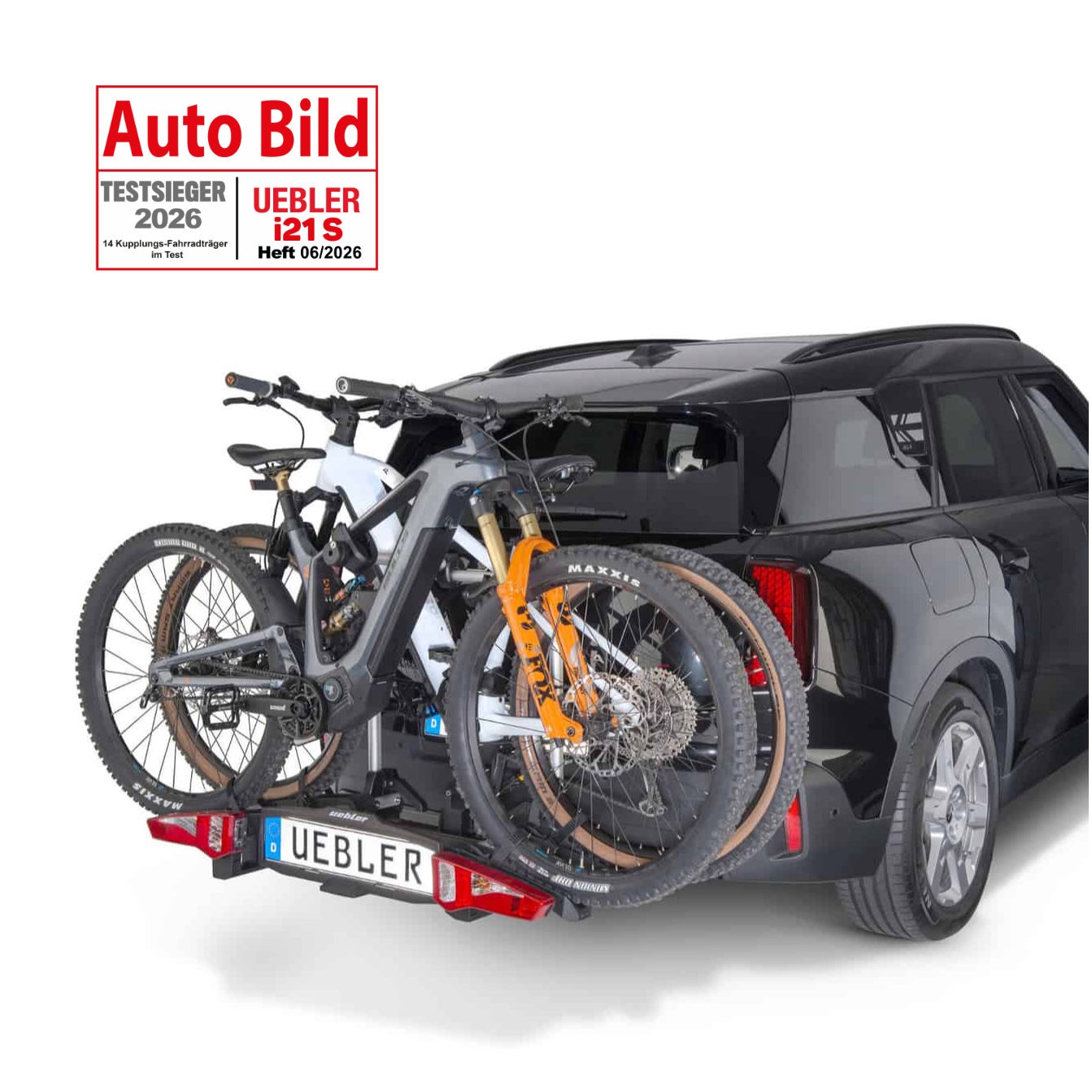 Uebler i21 S Fahrradträger Anhängerkupplung
