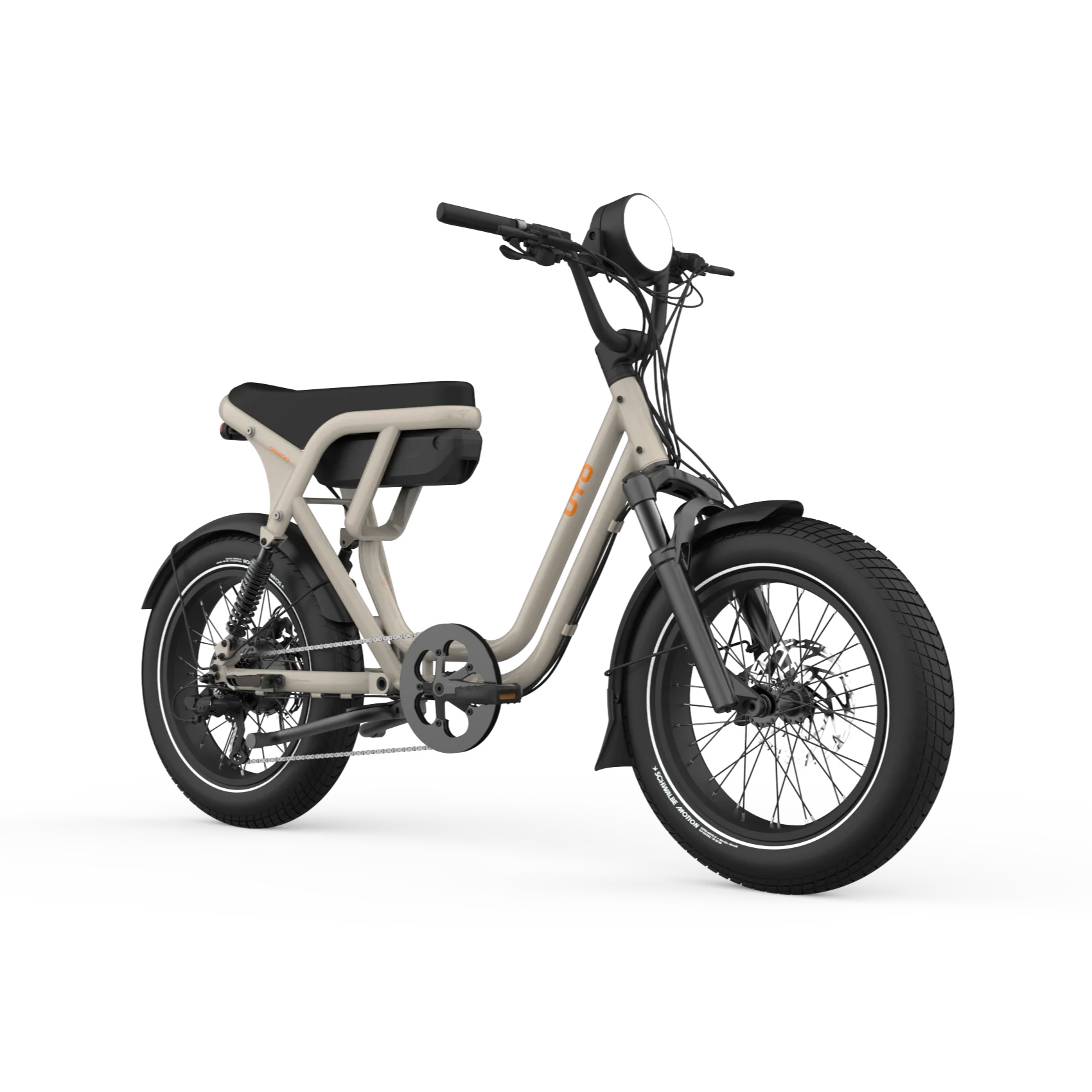UTO OG200 E-Bike Kompakt Lastenrad 20" beige