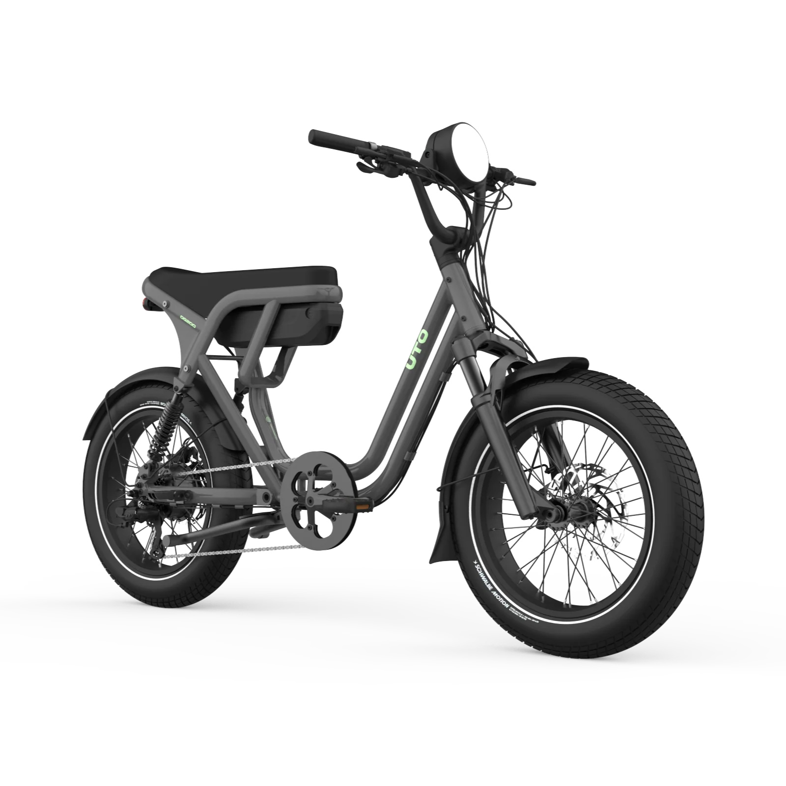 UTO OG200 E-Bike Kompakt Lastenrad 20" grau