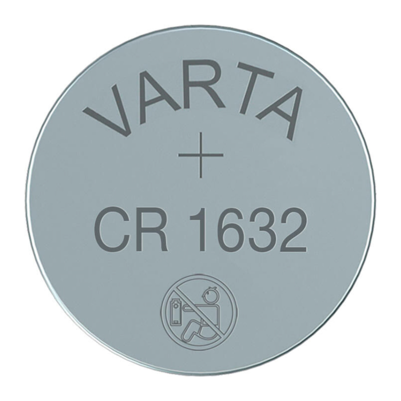 Varta CR 1632 Knopfzellen Batterie
