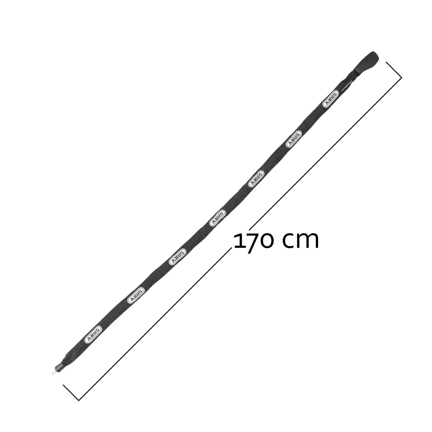 Abus City Chain 8800 Fahrrad-Kettenschloss (170 cm)