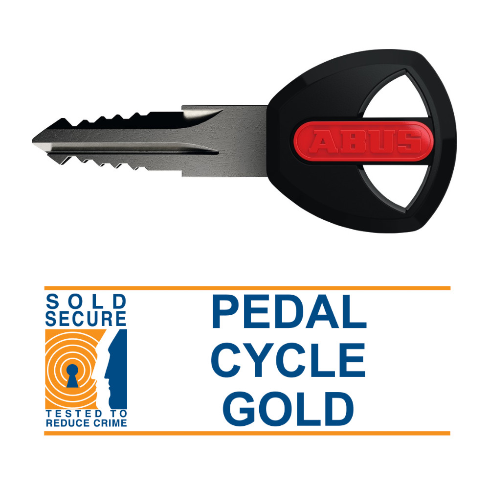 Abus IVY Chain 9210/140 Kettenschloss schwarz/rot