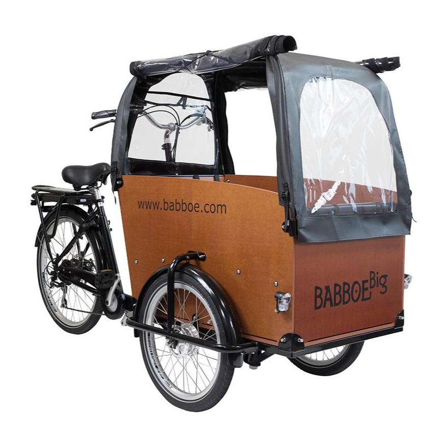 Babboe Big Regenverdeck schwarz