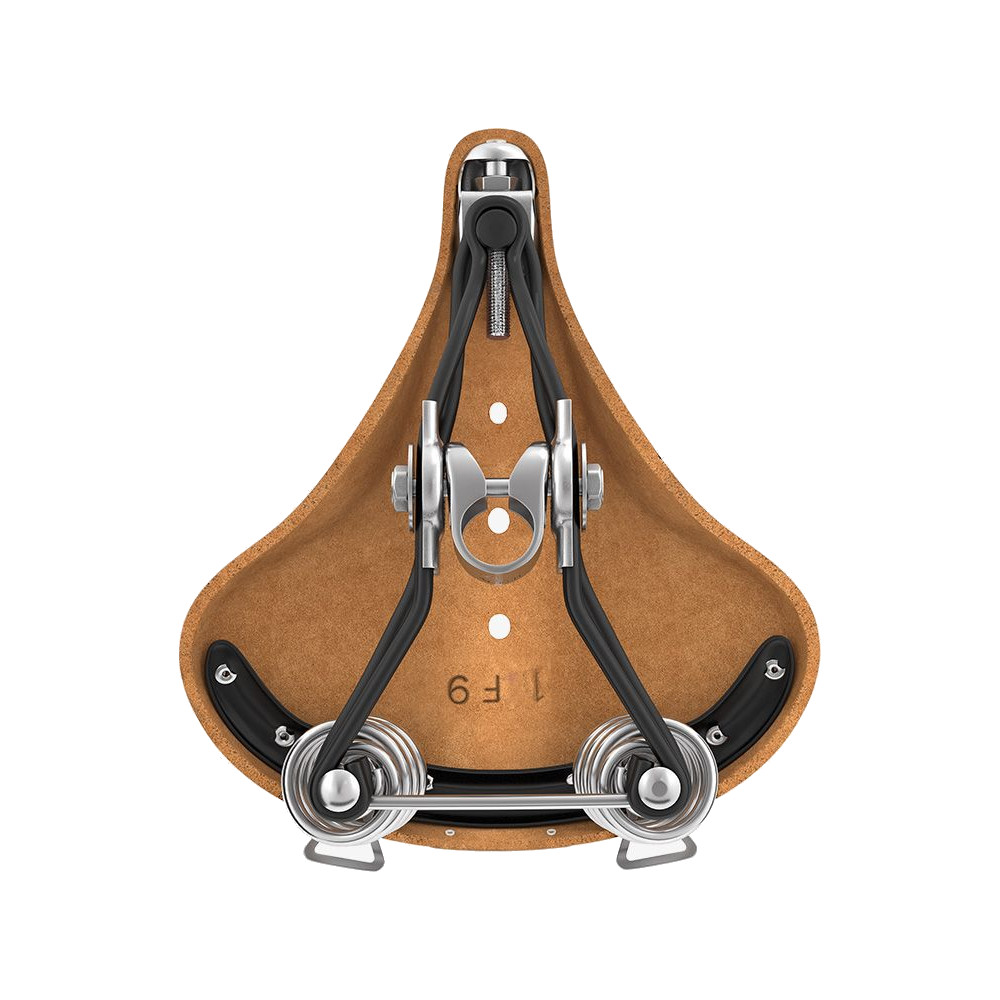 Brooks B66 Short Fahrrad-Sattel beige
