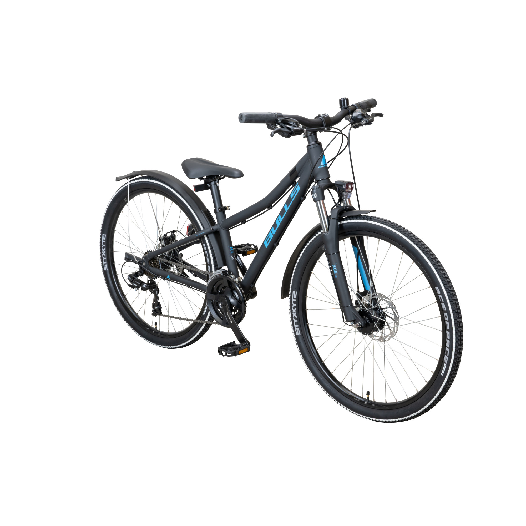 Bulls Racer Street Jugendfahrrad 26" schwarz-blau