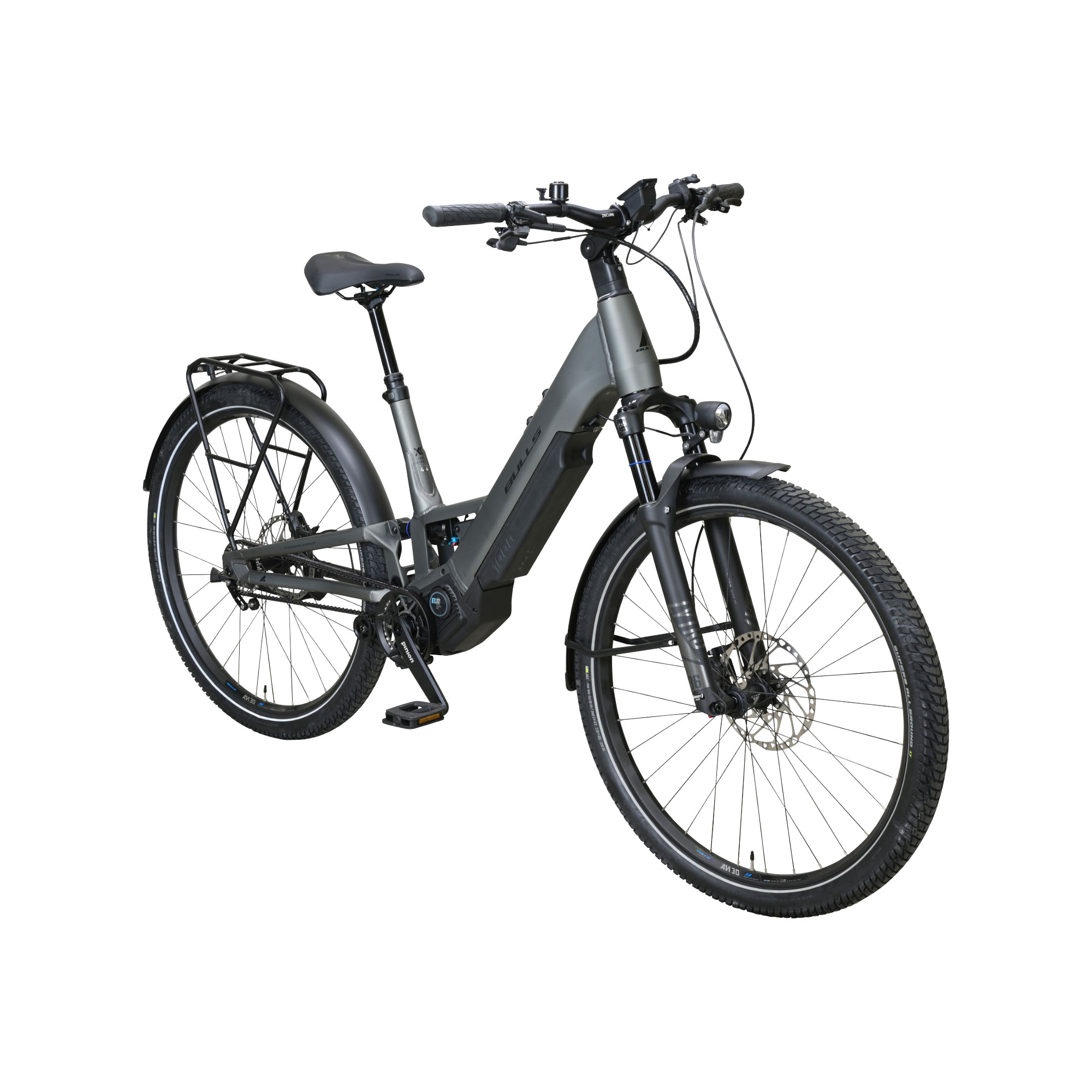 Bulls Vuca EVO FSX 1 SUV E-Bike Tiefeinsteiger 28" grau