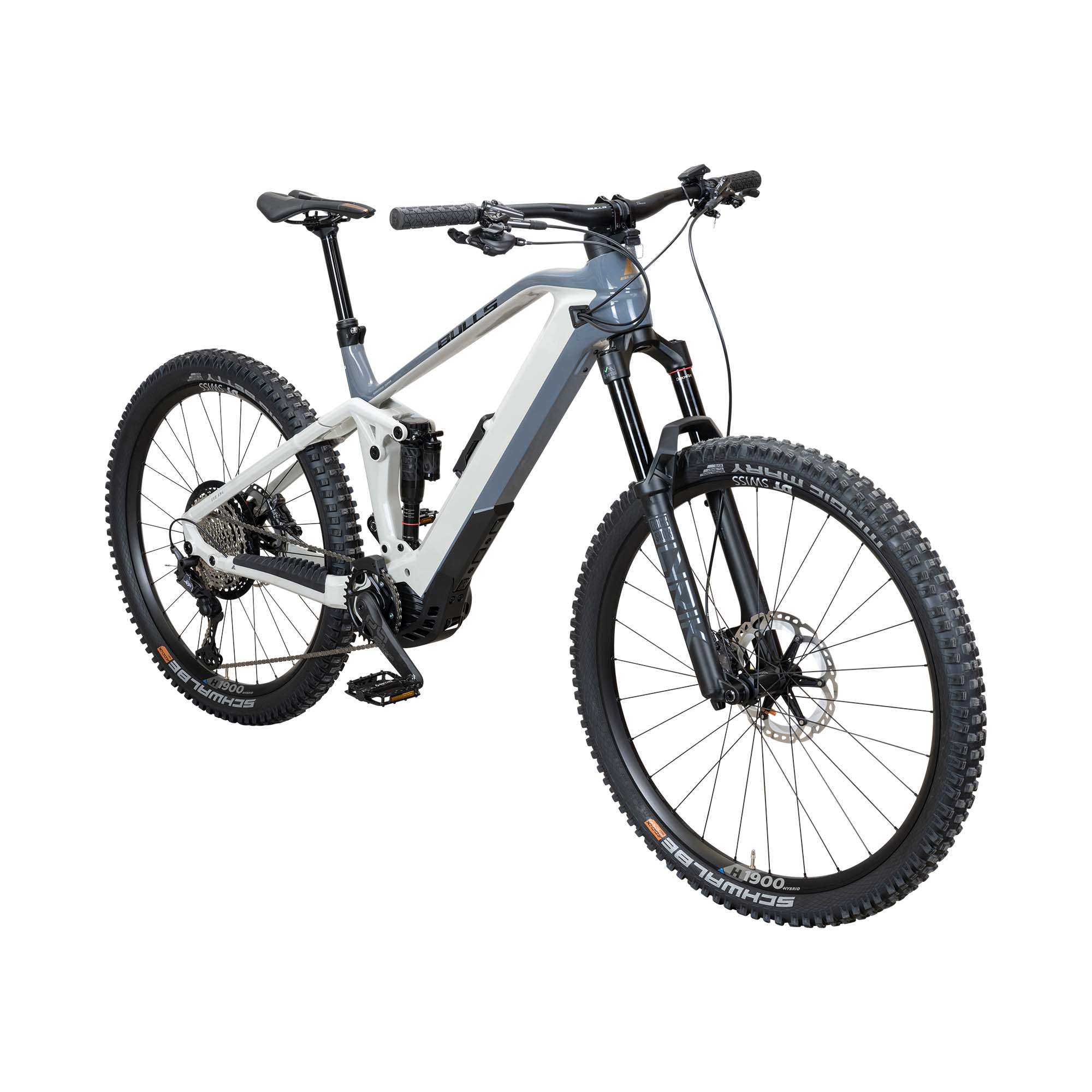 Bulls Sonic EVO AM 4 E-Bike Mountainbike Fully 29"-27,5" hellgrau