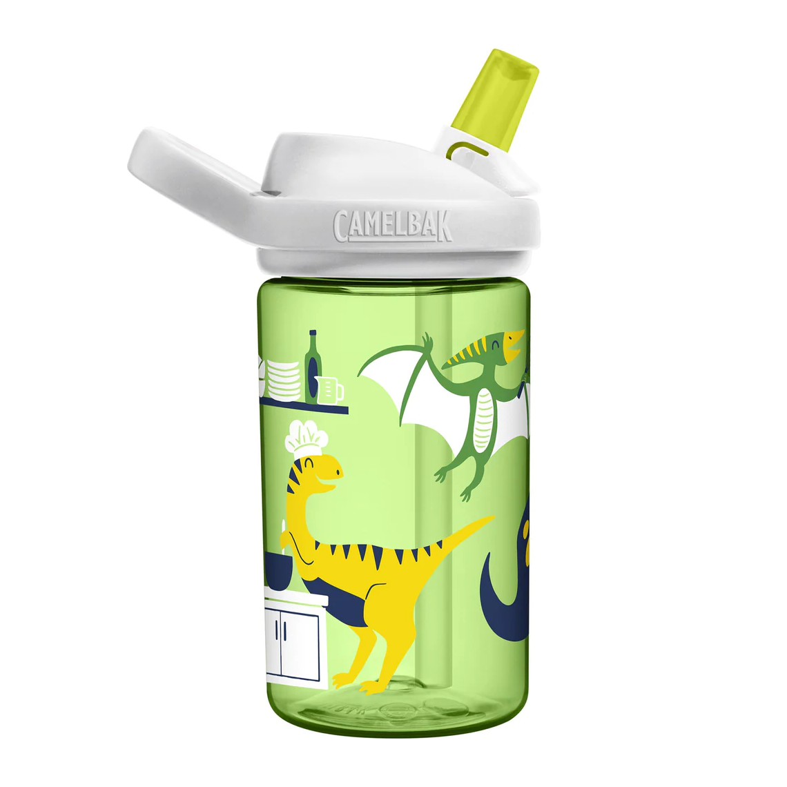 Camelbak Eddy+ Trinkflasche Kinder Chef Dino (400 ml)
