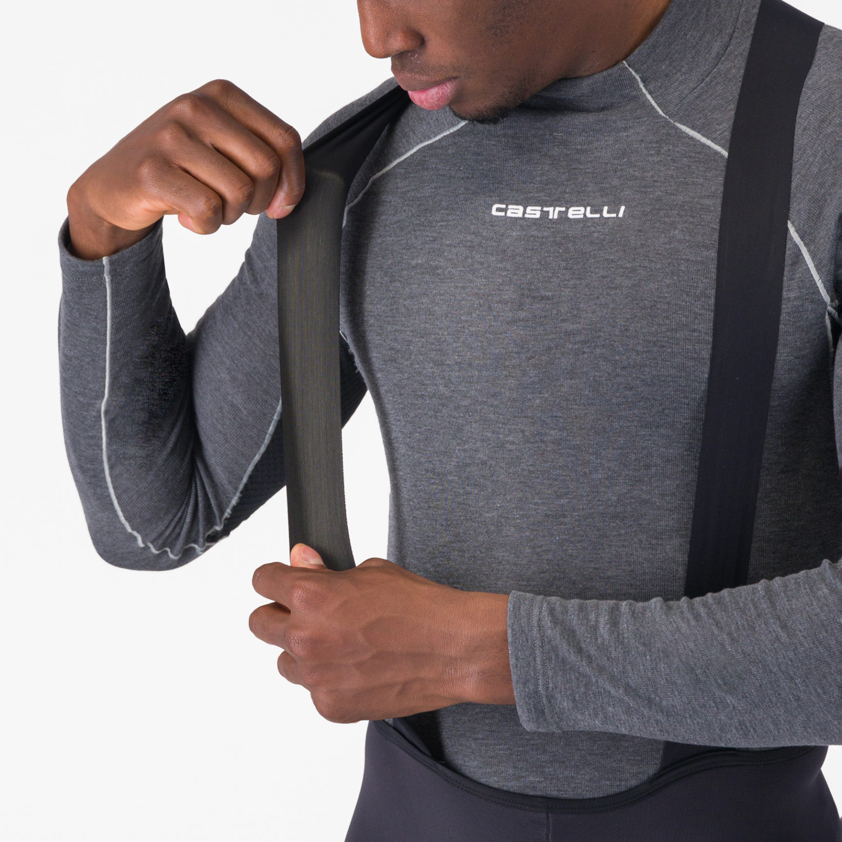 Castelli Polare 4  Bibtight Trägerhose lang Herren