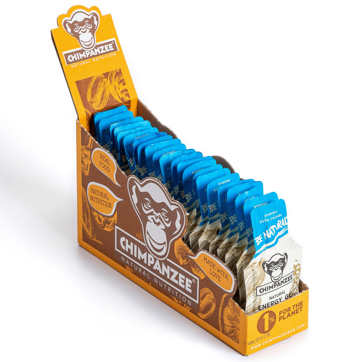 Chimpanzee Energy-Gel Box (25 x 35 g)