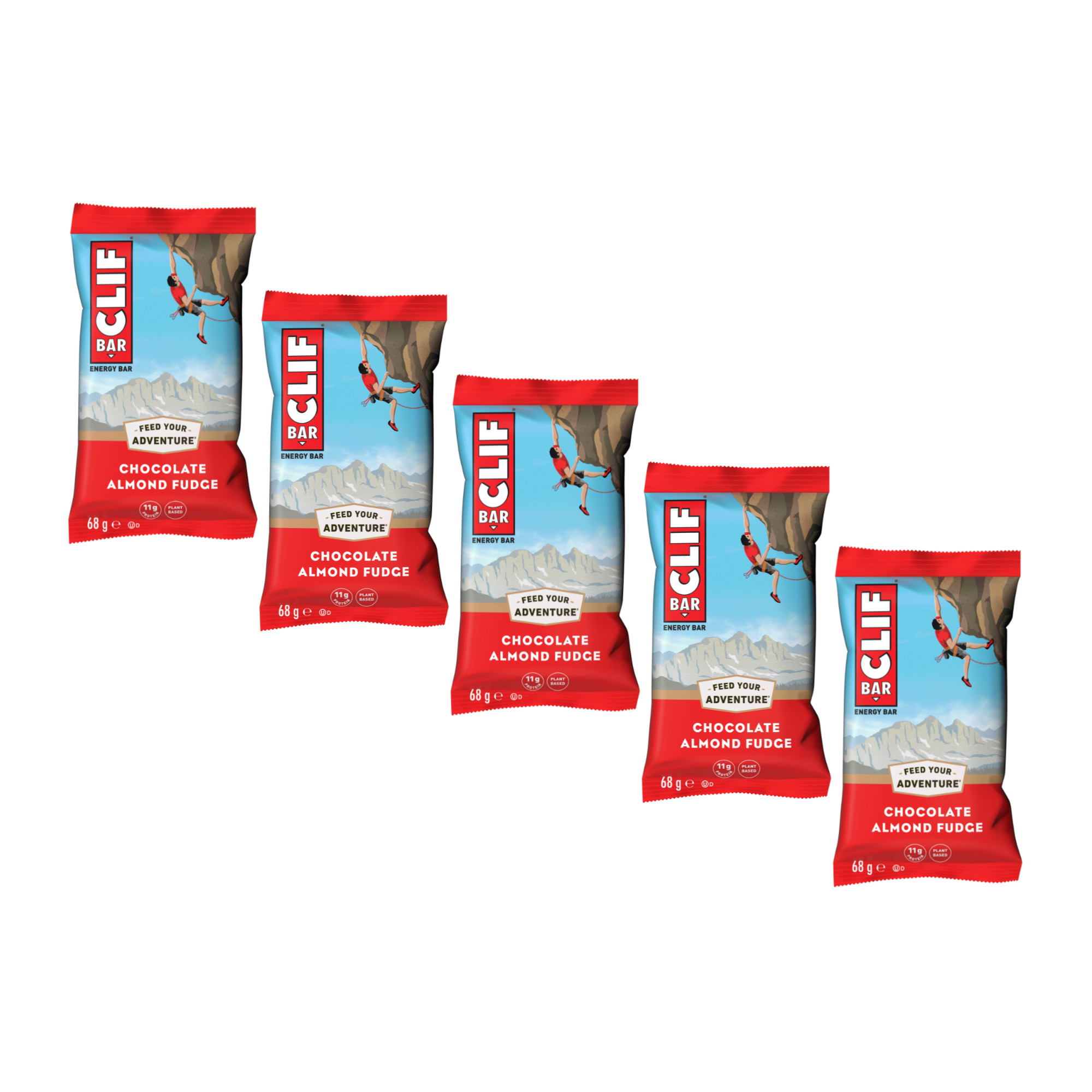 Clif Bar Energieriegel 5er-Set (5 x 68 g)