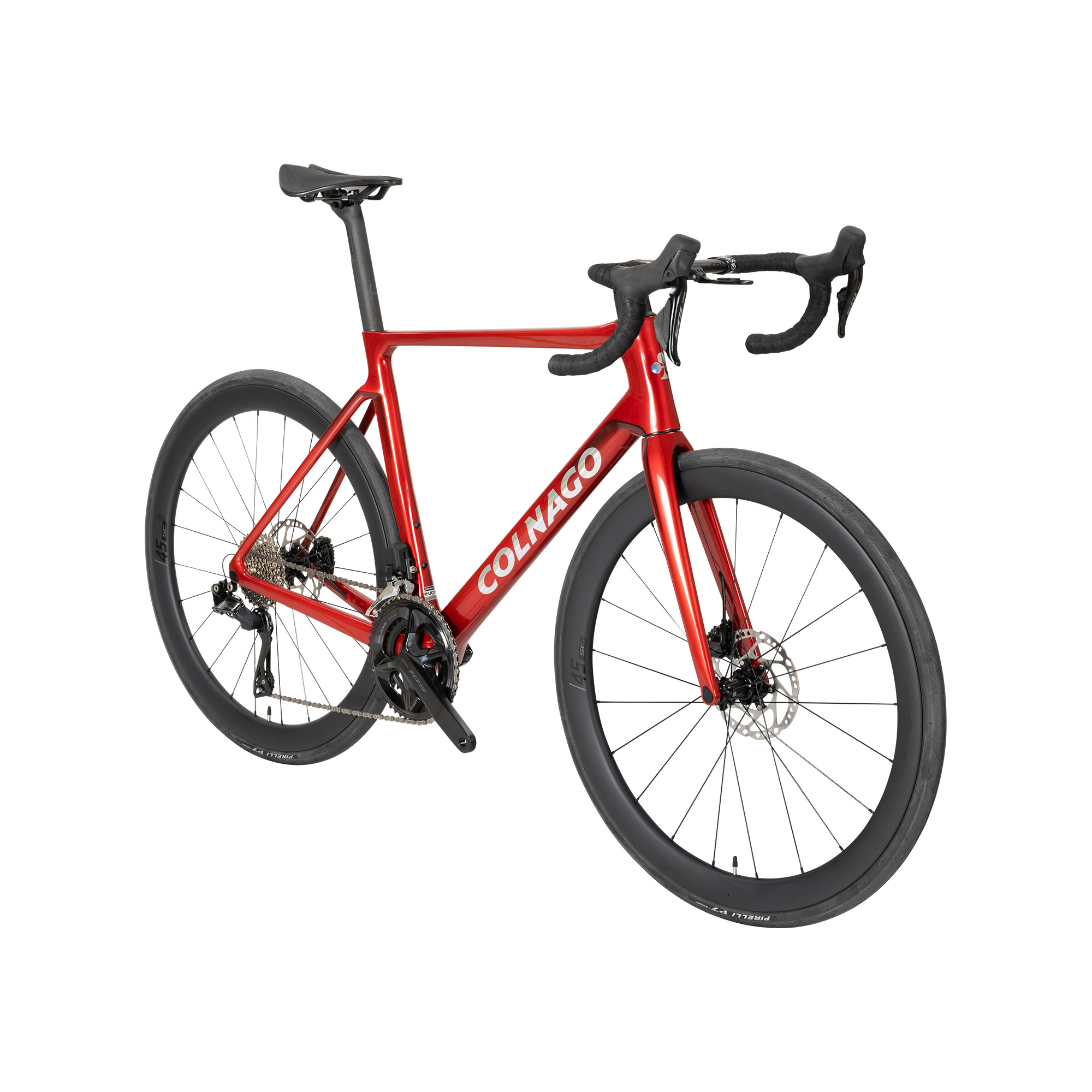Colnago V4 105 Di2 Carbon Rennrad 28" rot