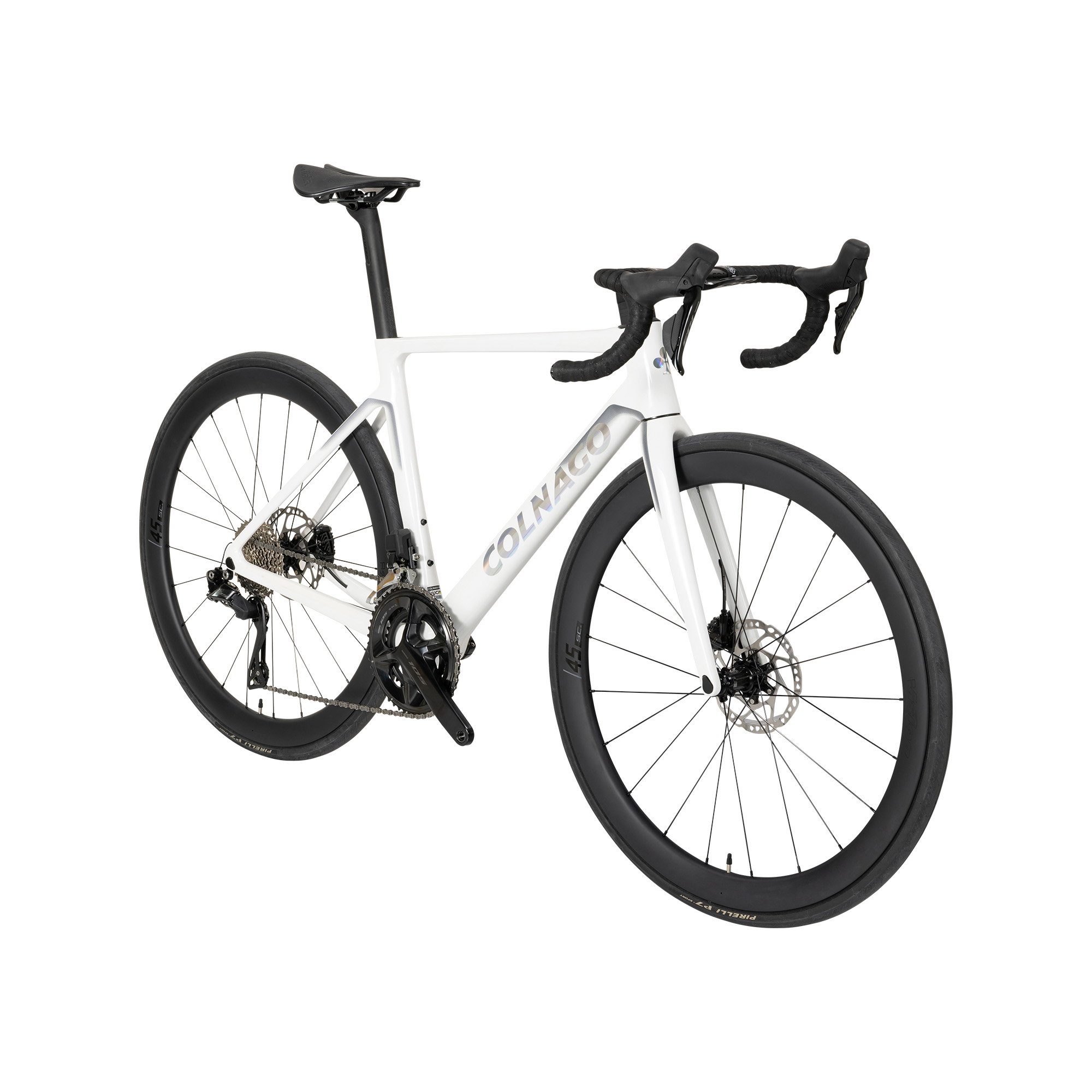 Colnago V4 105 Di2 Carbon Rennrad 28" weiß